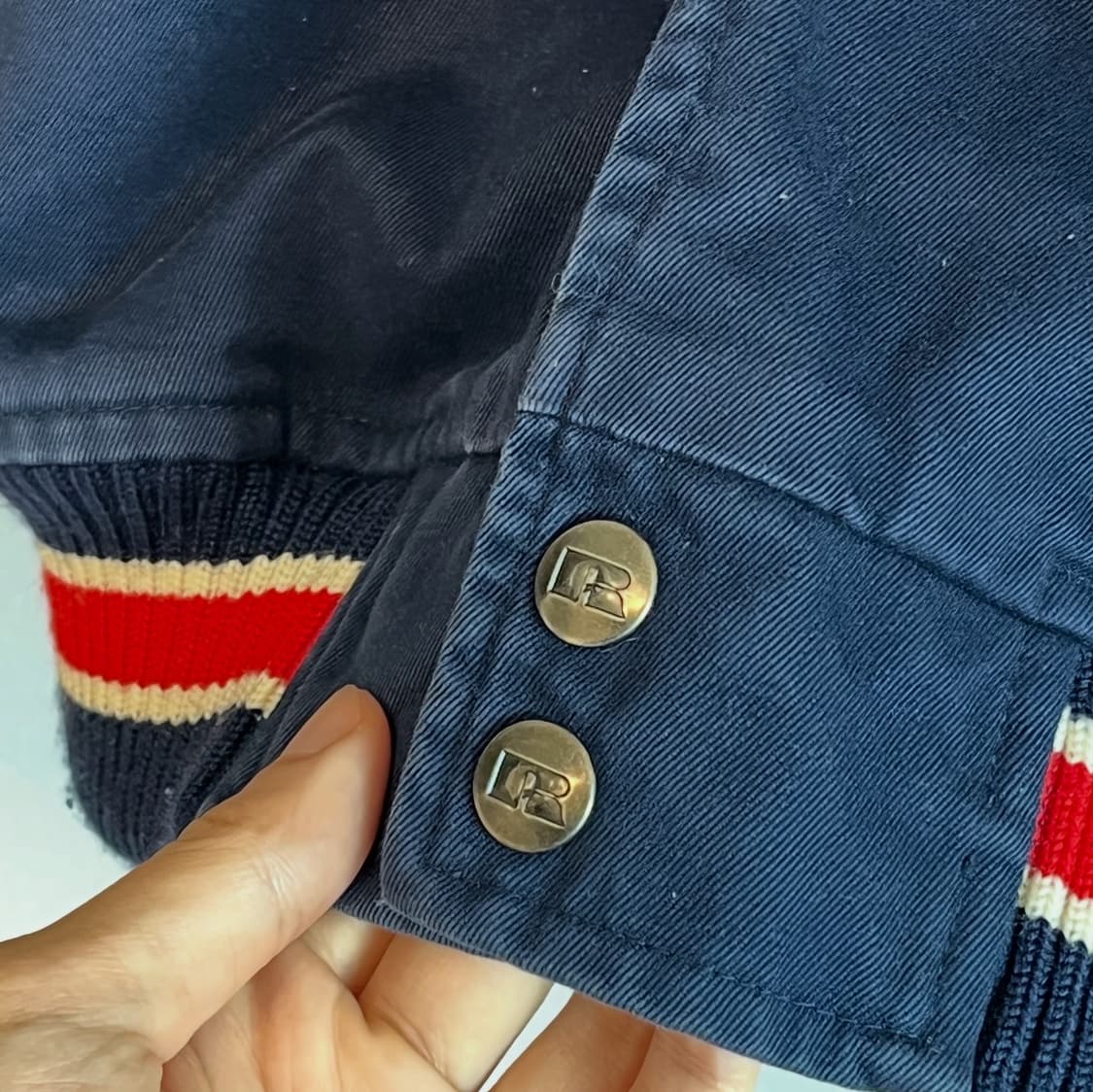 90s 러셀 빈티지 베이스볼 자켓 상품이미지7