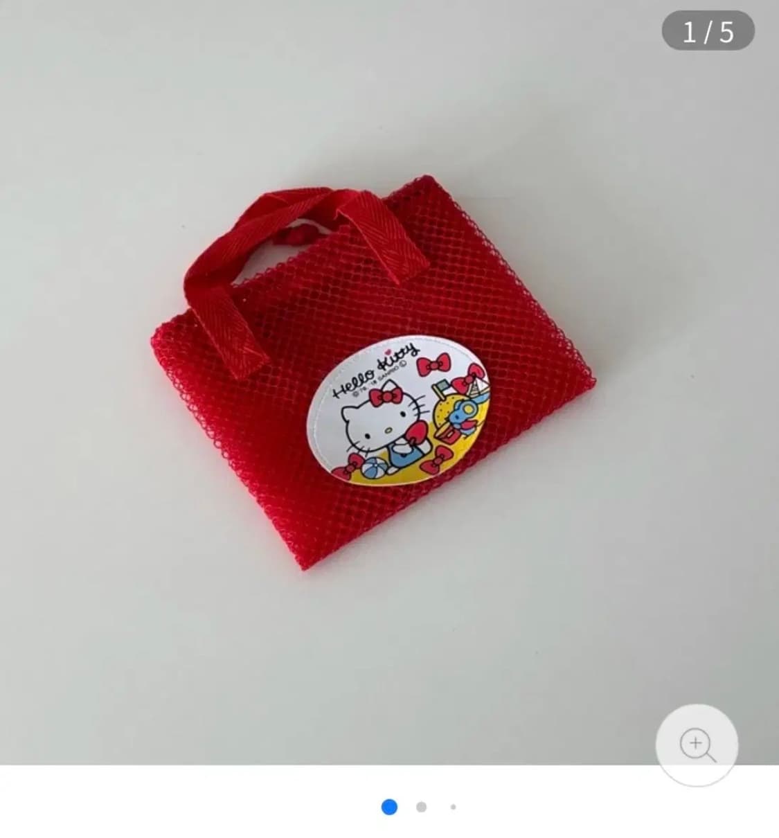 (새제품)헬로키티 그물망백 상품이미지2