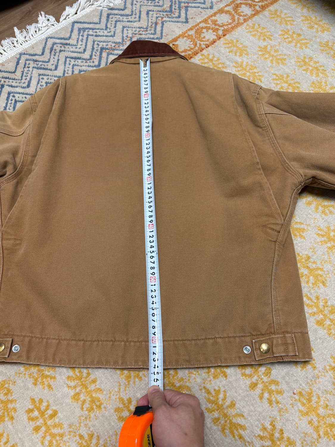Carhartt J001 디트로이트 자켓 (J001-BRN) 상품이미지7