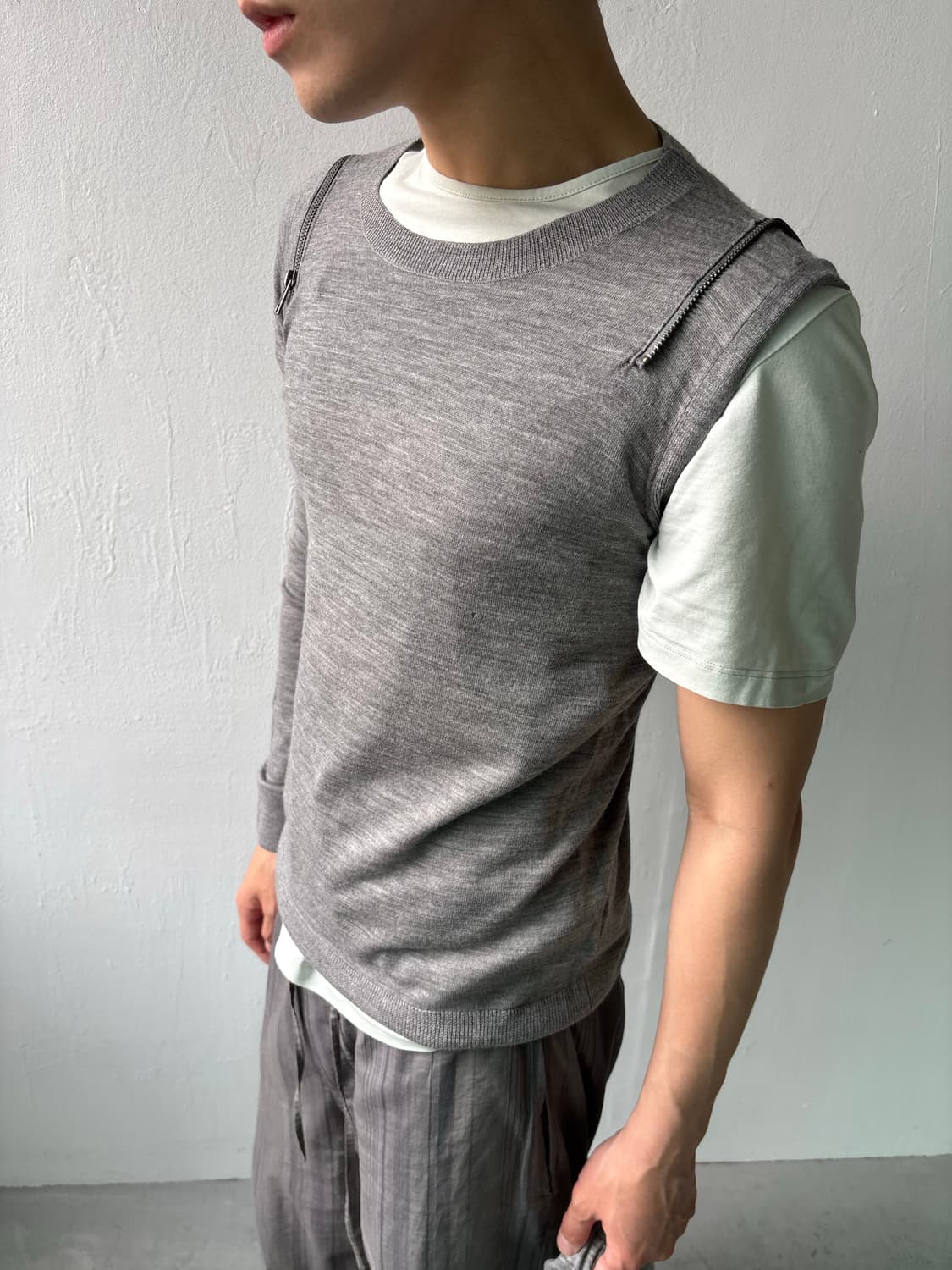 올세인츠 디테처블 도킹 스웨터 상품이미지6