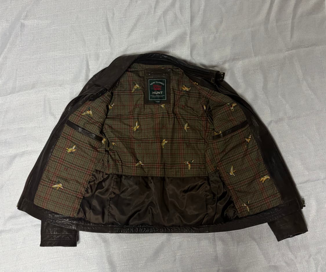 헌트 빈티지 가죽자켓 상품이미지3