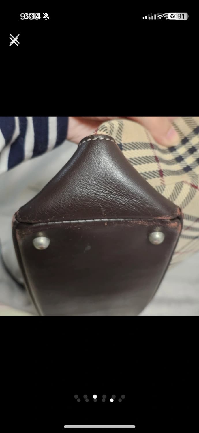 버버리 노바체크 토트백 가방 상품이미지5