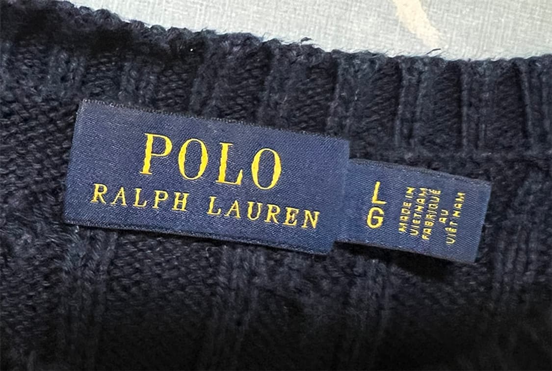 POLO 폴로 여자 꽈배기니트 겨울 캐주얼 L 100 77 상품이미지3