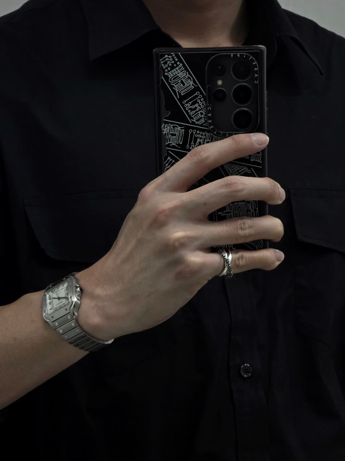 크롬하츠 타이니 트리플 밴드링 S 상품이미지7