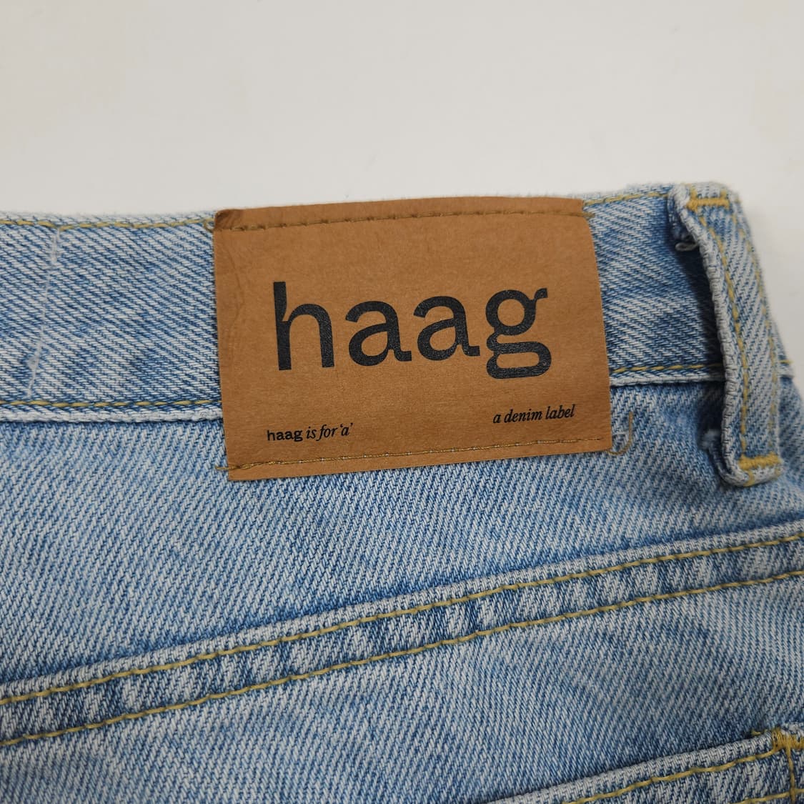 haag 헤이그 연청 데님팬츠  상품이미지5