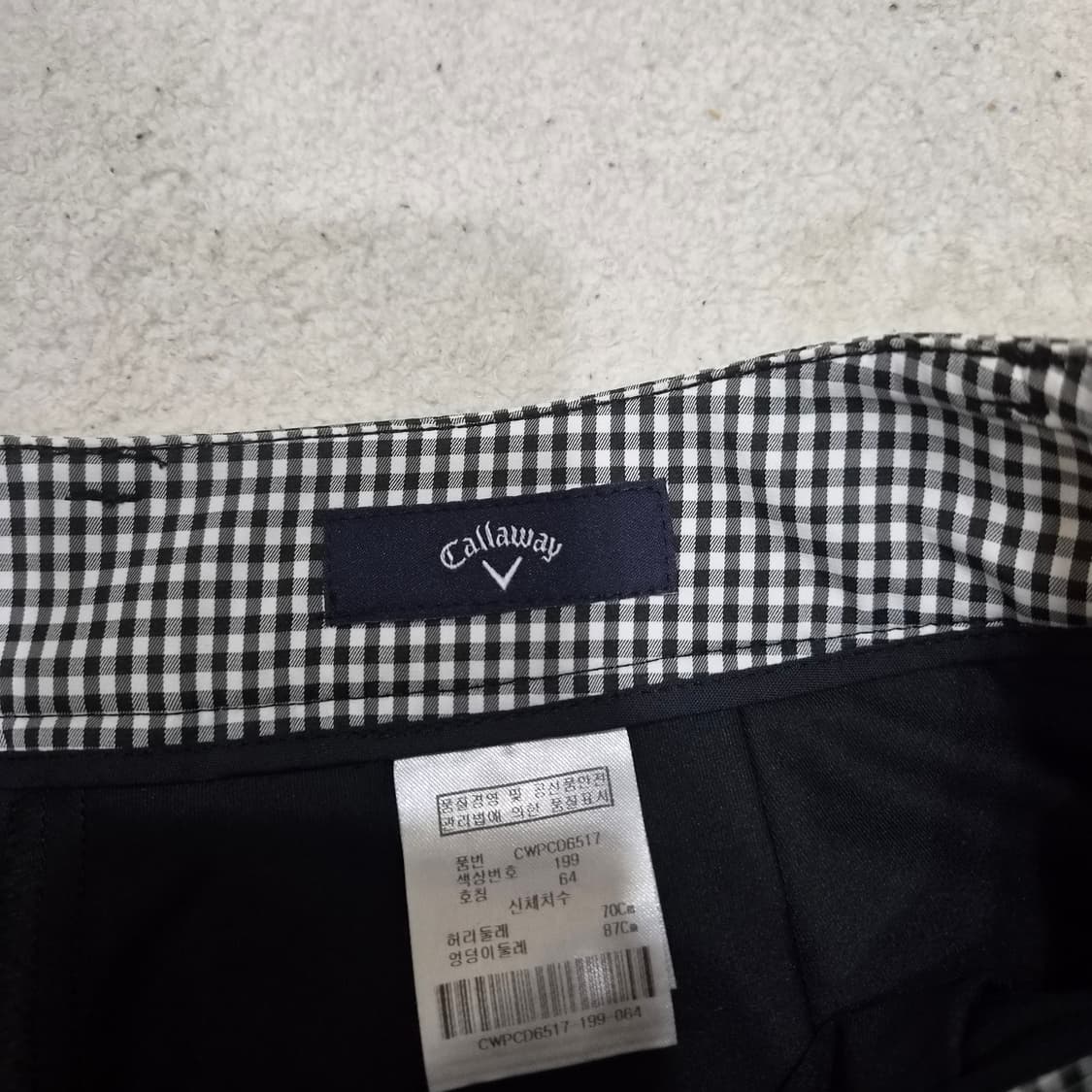 겔러웨이골프  큐롯스커트64(상태최상) 상품이미지5