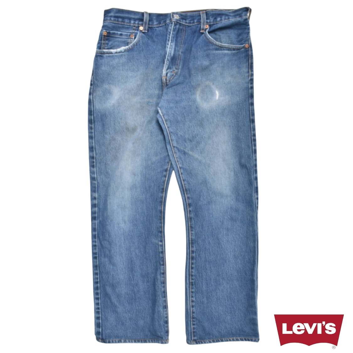 00S 빈티지 리바이스517 청바지 플레어진 굿페이드 데님팬츠 N0031 상품이미지1