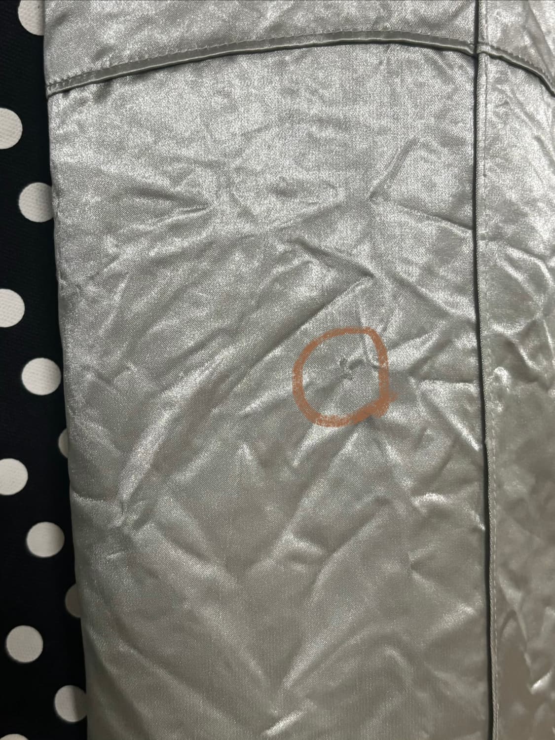 마지셔우드 새틴 레이스 미디 스커트 / 정가 159,000 상품이미지8