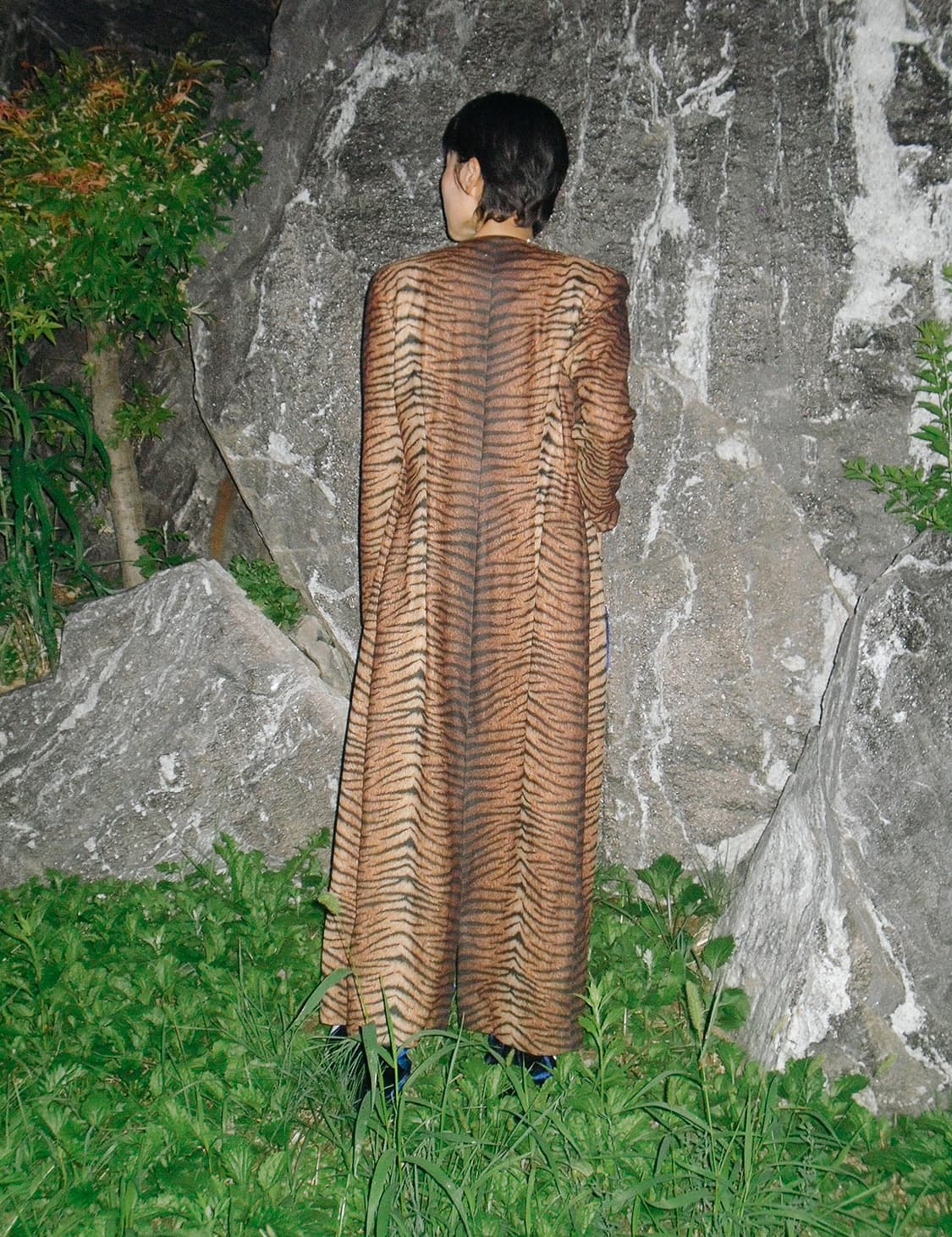 Leopard long coat 상품이미지4