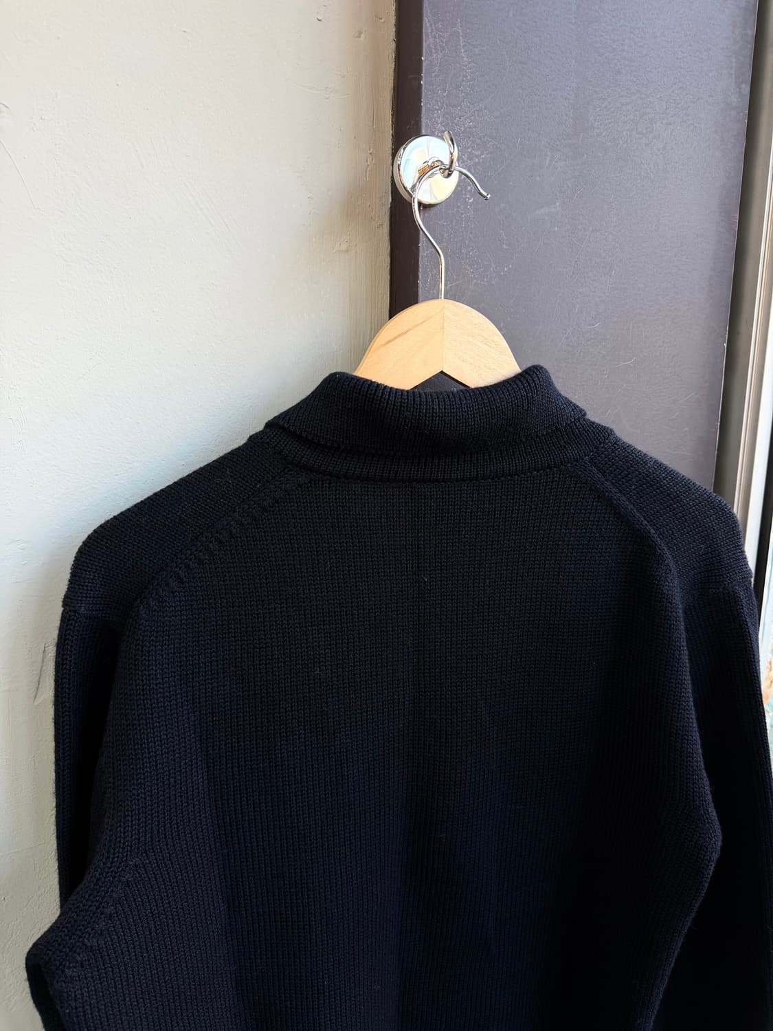 .52/ 질샌더 숄카라 리브스웻 니트 상품이미지6