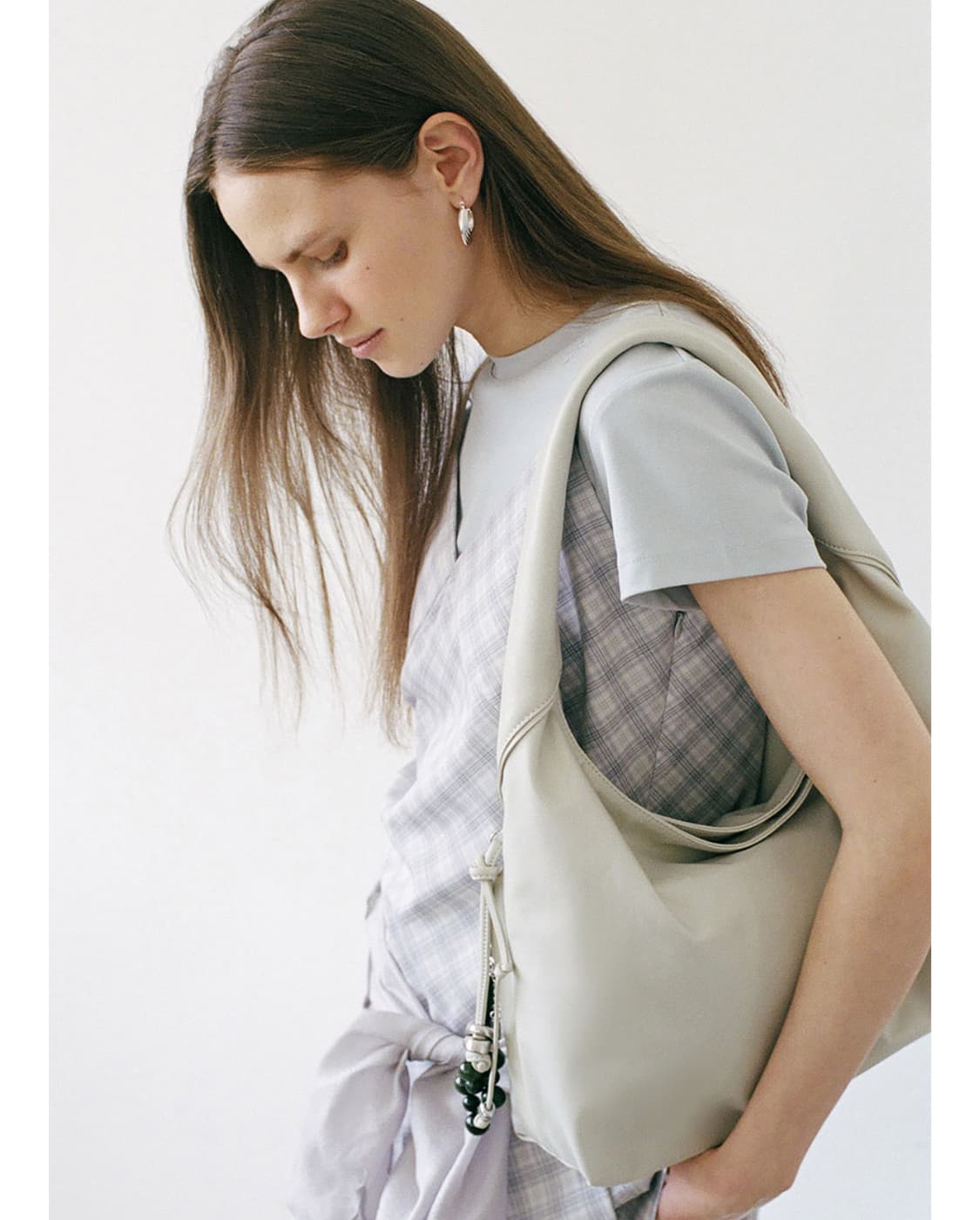 루에브르 호보백 오트밀 Tour hobo large oatmeal 상품이미지2