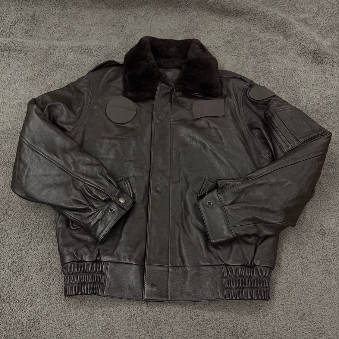 [ M ] 육군 군용 A2 레더 항공자켓 상품이미지2