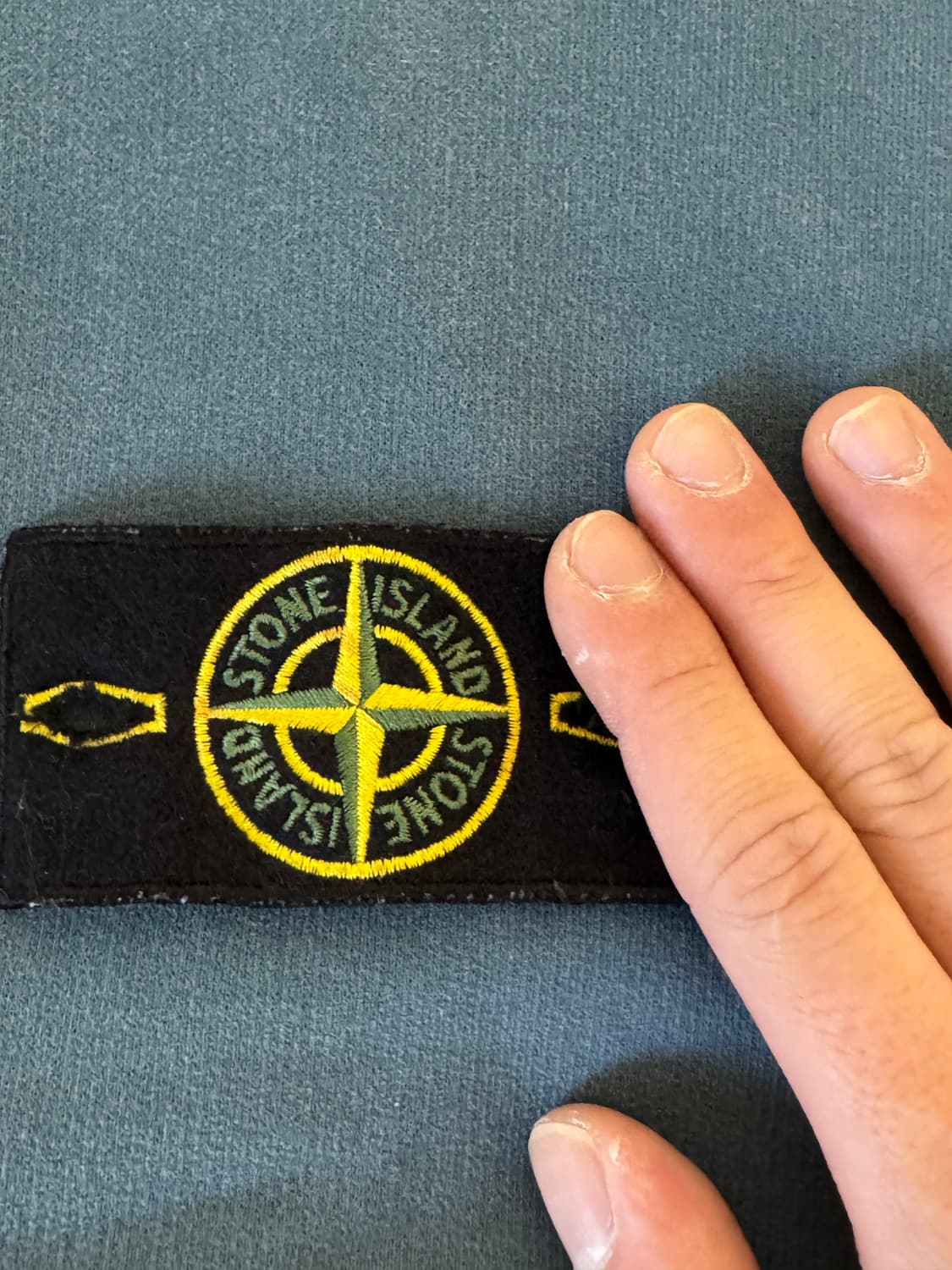 [S]스톤아일랜드 크루넥 더스티블루 맨투맨 상품이미지3