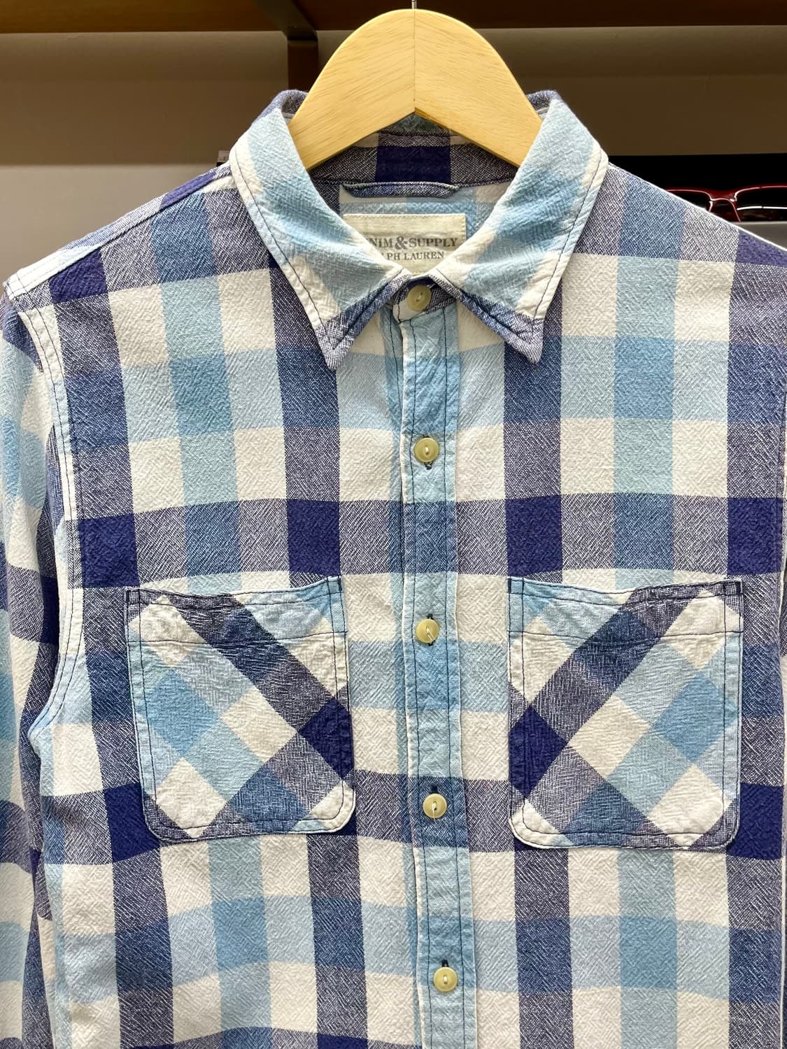 [95] 데님&서플라이 랄프로렌 체크셔츠 상품이미지2