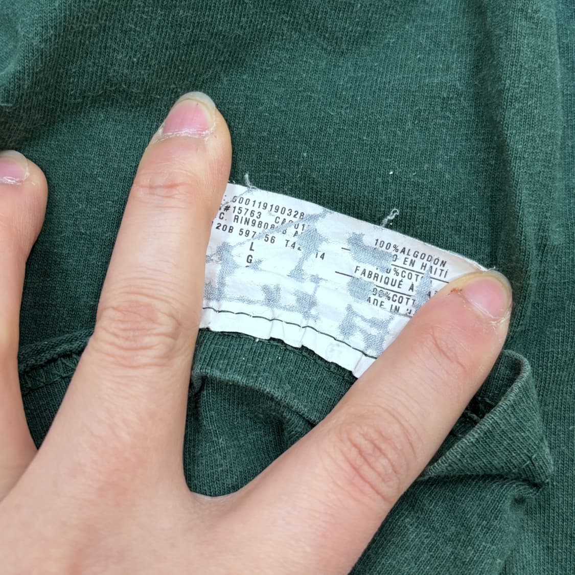 L 챔피온 남성 무지 반팔 티셔츠 0317E 상품이미지4