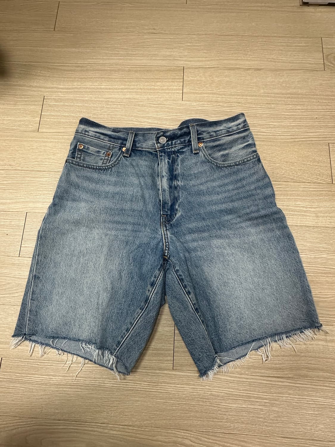 리바이스 468 데님 쇼츠 청 반바지 30사이즈 상품이미지1