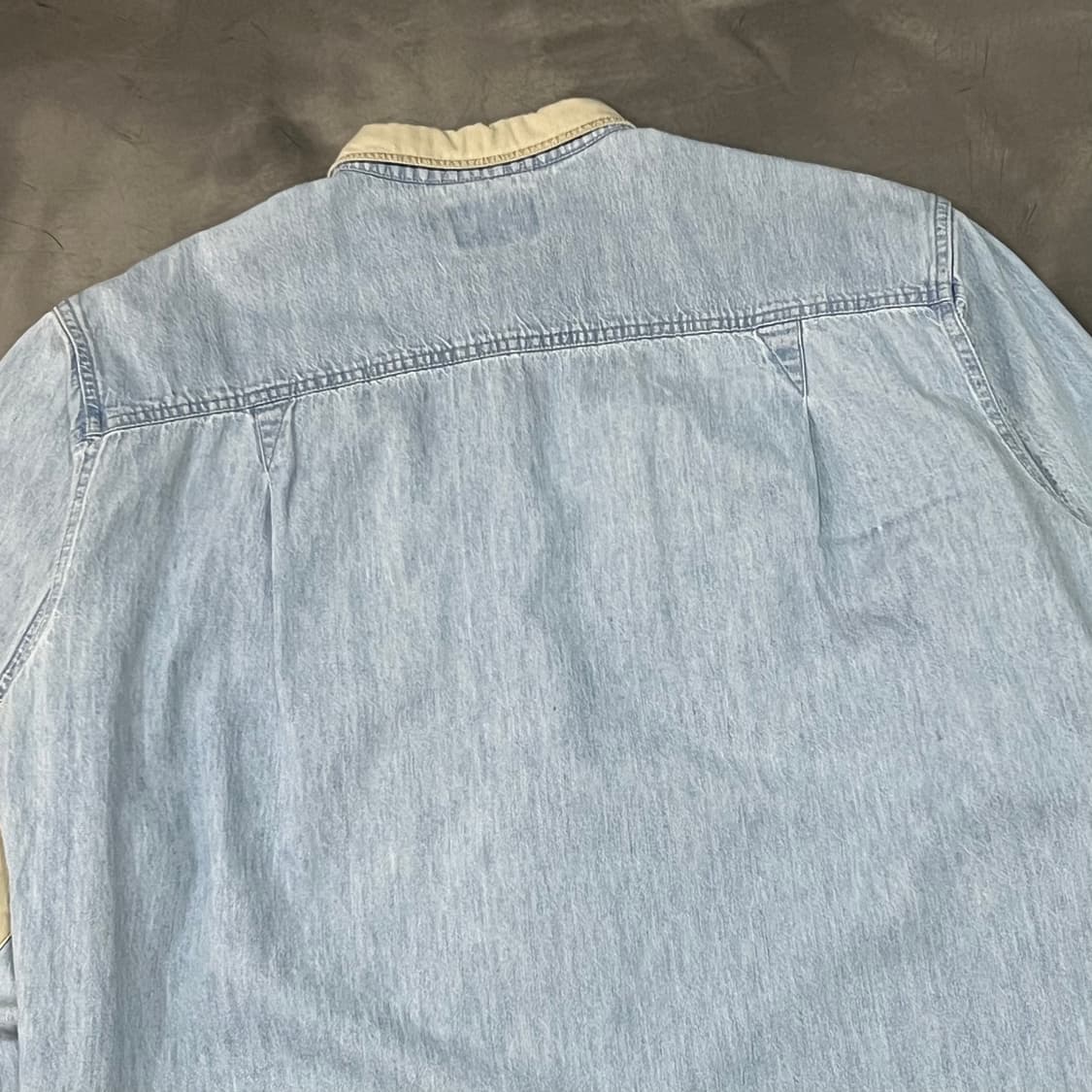  울리치 배색 카라 데님 셔츠 y15808 상품이미지5