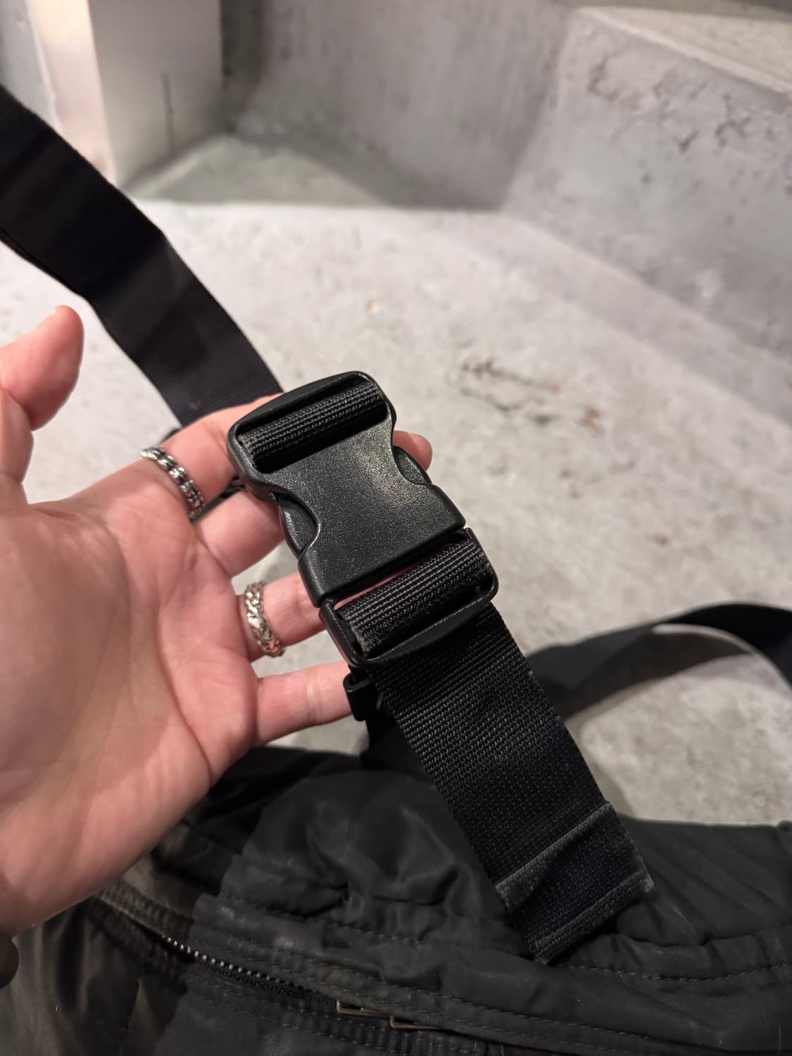 Porter 요시다 포터 탱커 블랙 웨이스트백  상품이미지6