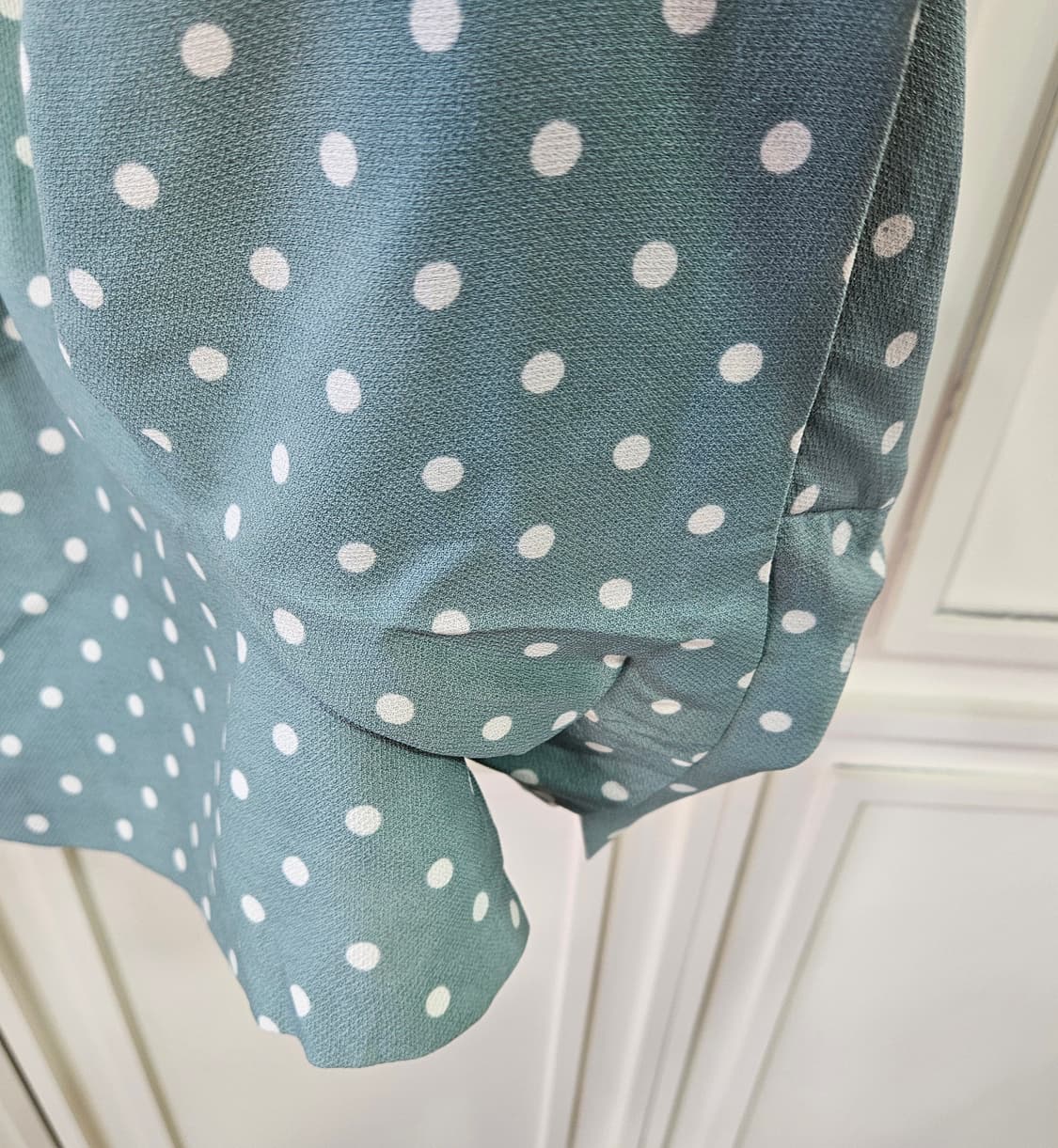 (earth music&ecology) 도트 서스펜더 팬츠 상품이미지3