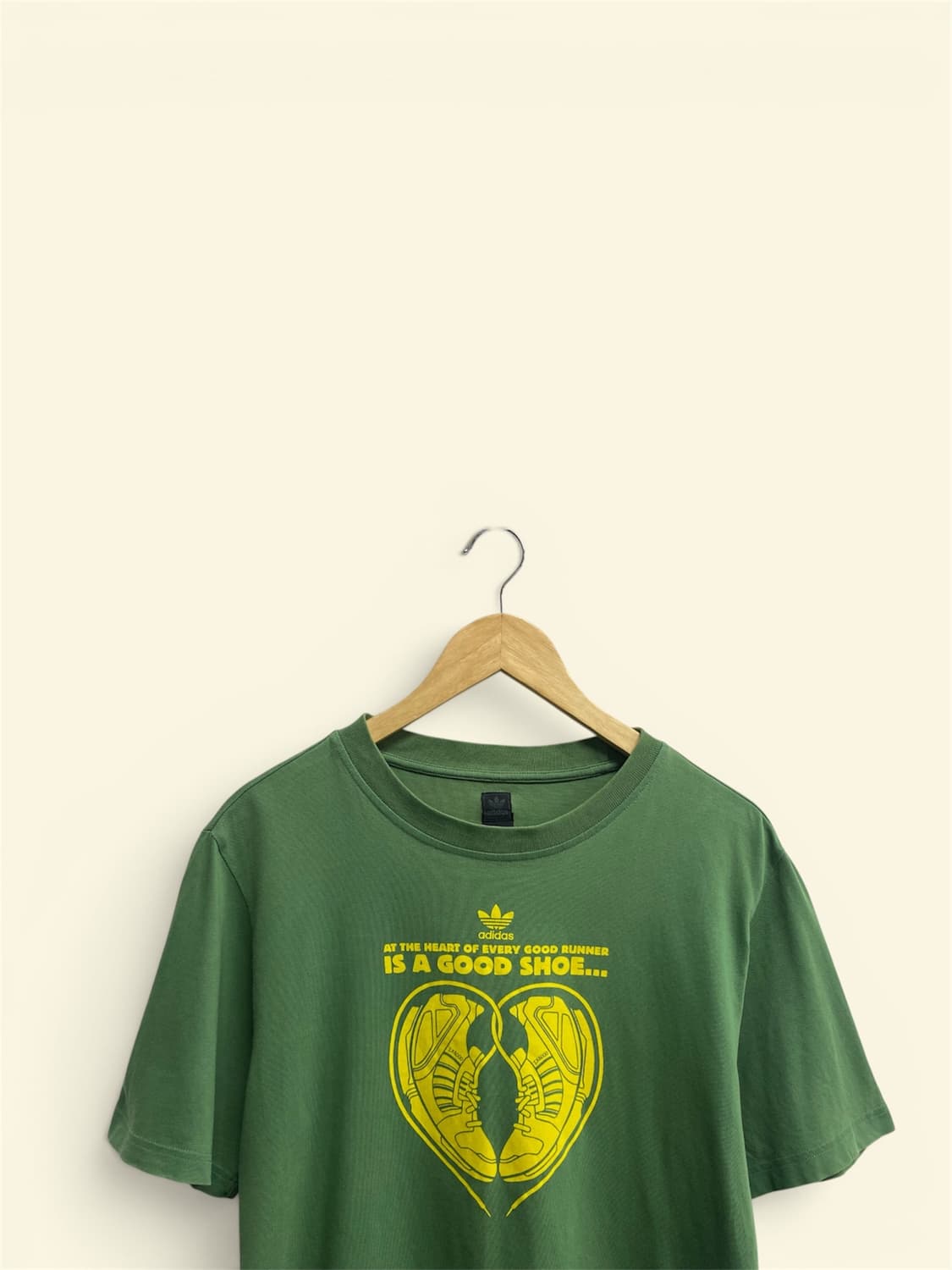 아디다스 슈즈 하트 빈티지 티셔츠 L 상품이미지3