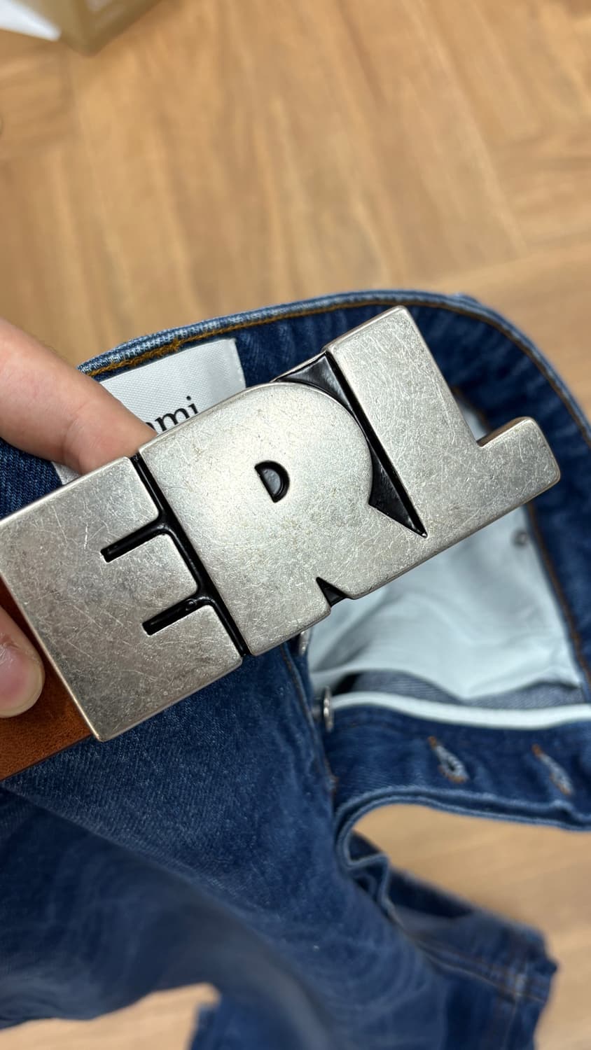 erl 브라운 벨트 상품이미지3