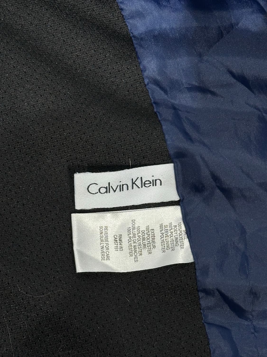 Ck 캘빈 클라인 네이비 후드 바람막이 자켓 L 상품이미지8