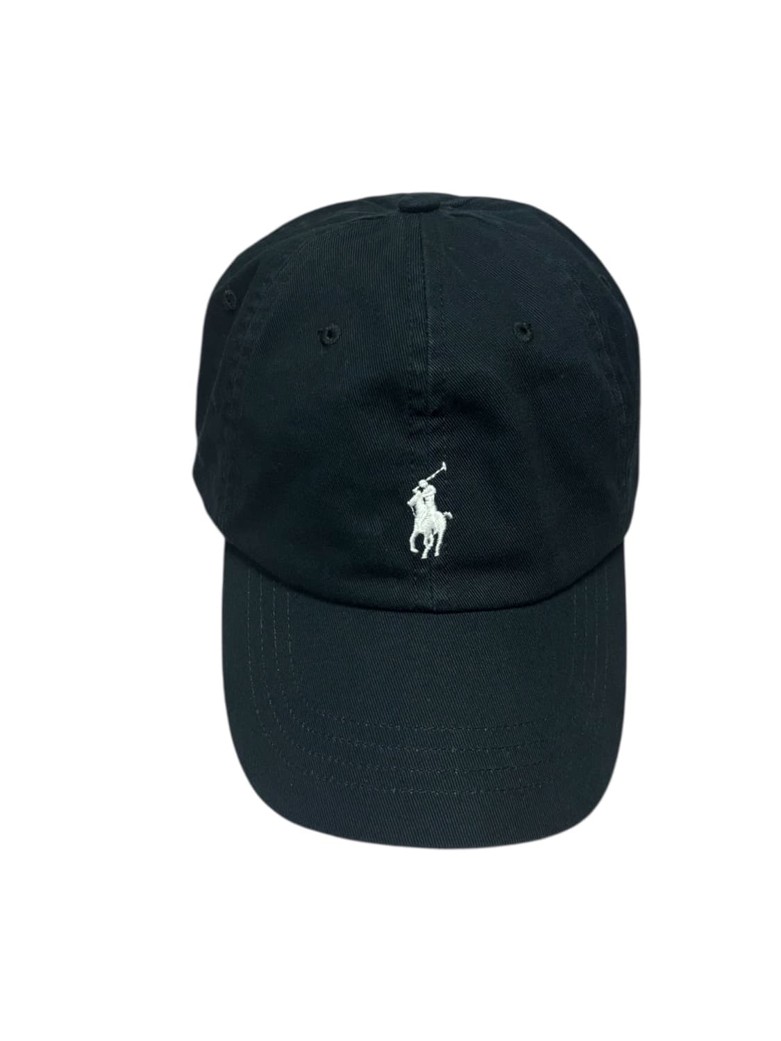 폴로 랄프로렌 블랙 코튼 치노 포니 볼캡 상품이미지2