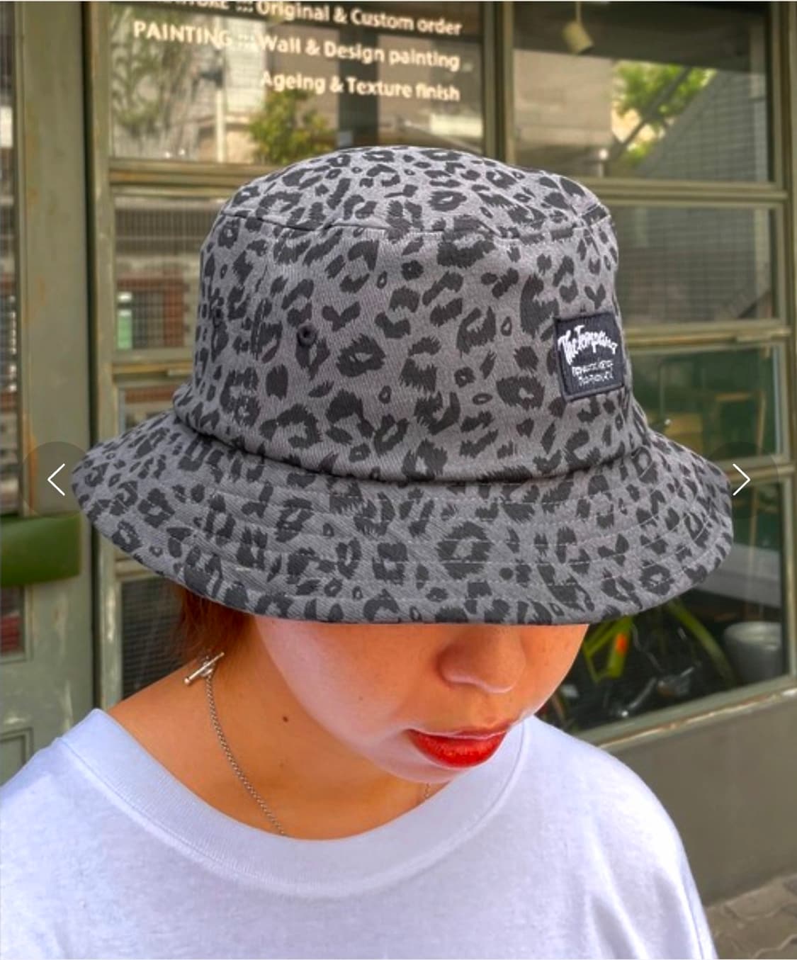 블랙 레오파드 벙거지 버킷햇
57~58호 size 상품이미지1