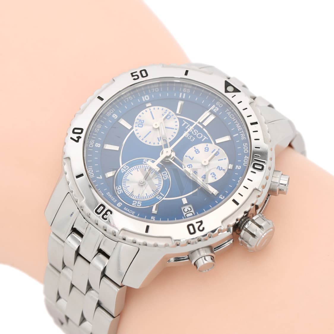 티쏘 블루 크로노그래프 워치 스틸시계 PRS200 T067417A 상품이미지10