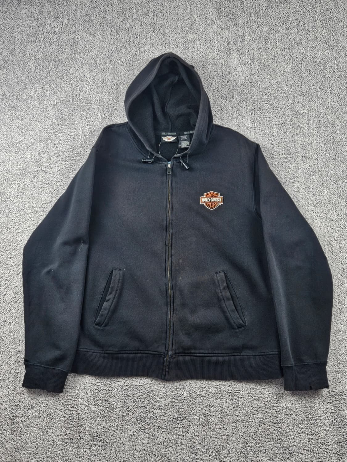 할리데이비슨 V-TWIN POWER 스웻 후드집업 ( L )/ 11316 상품이미지3