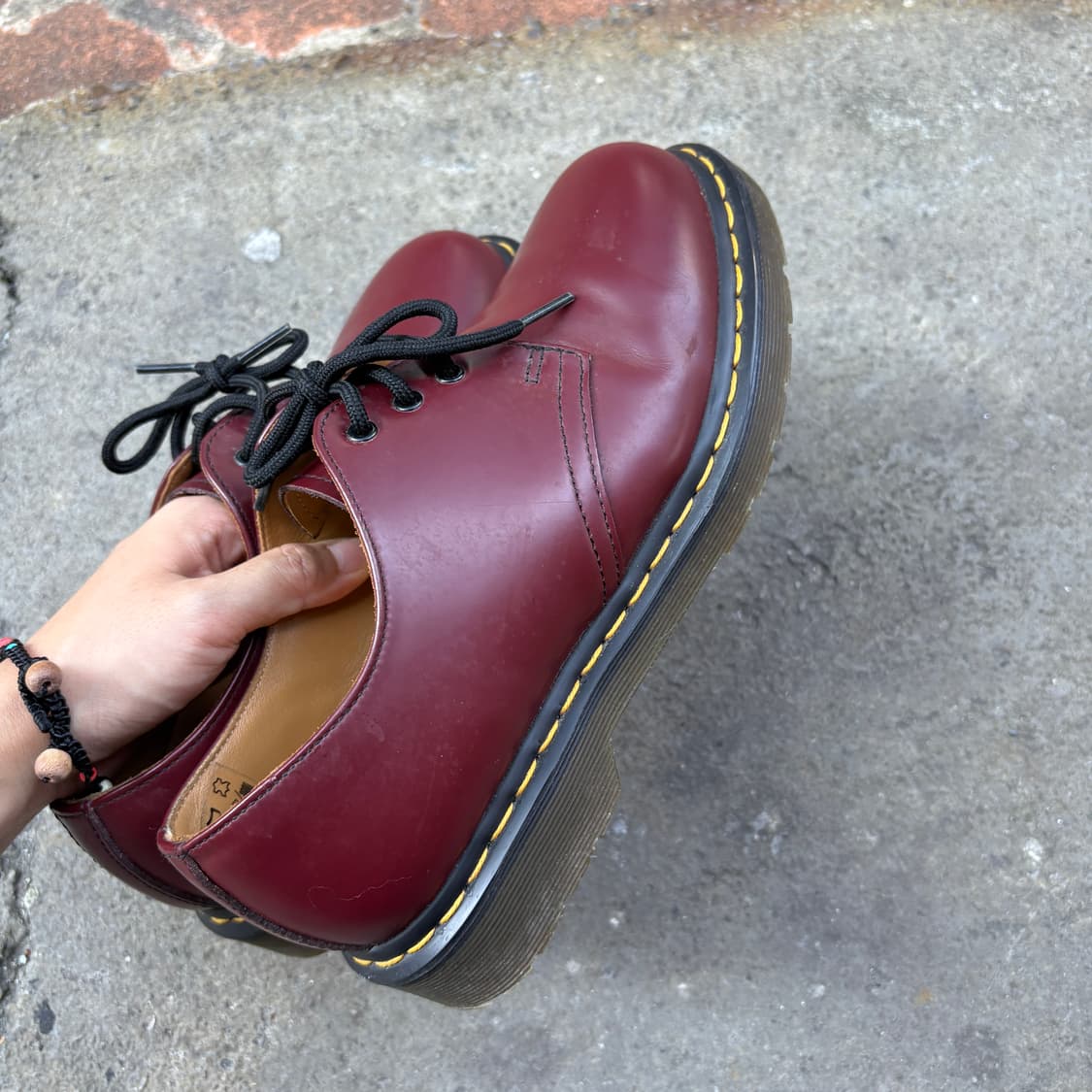 Dr. Martens 닥터마틴 1461 체리레드 로퍼 (240) 상품이미지4