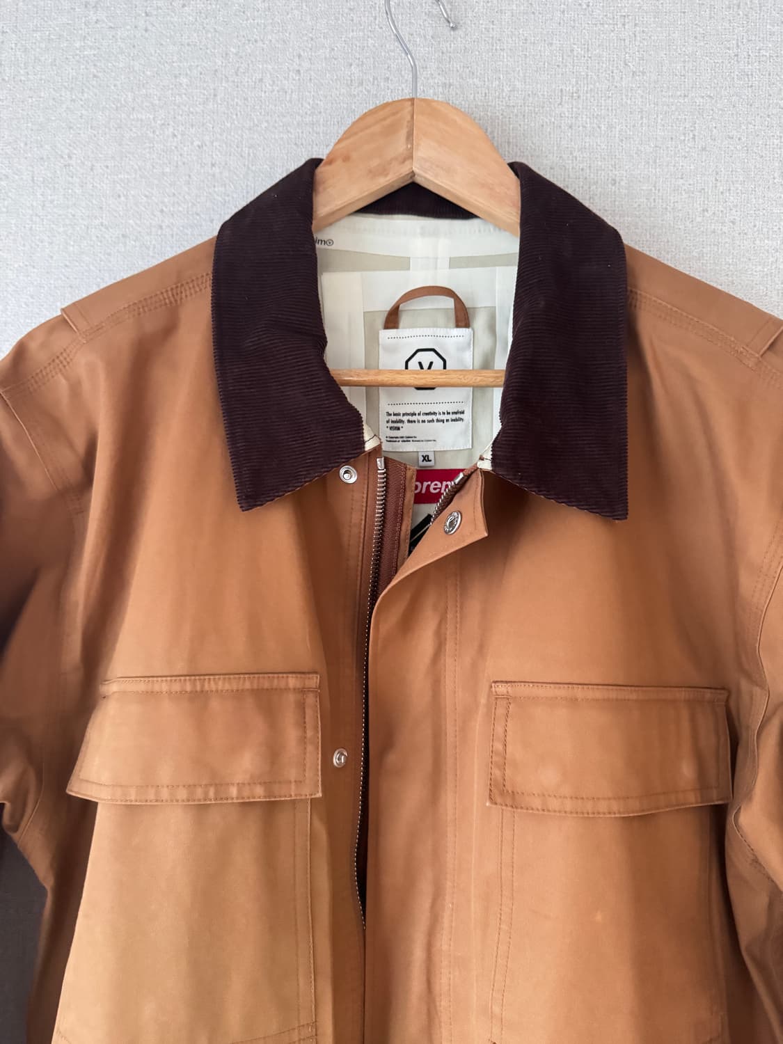 XL) 비즈빔 x 슈프림 콜라보 제품 상품이미지2