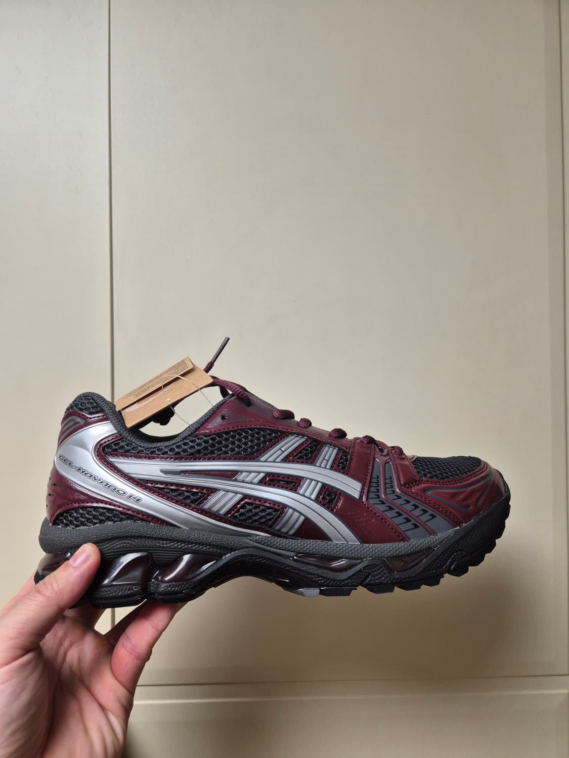 [새상품/270] 아식스 젤 카야노 14 옵시디언 그레이/퓨어 실버 상품이미지1