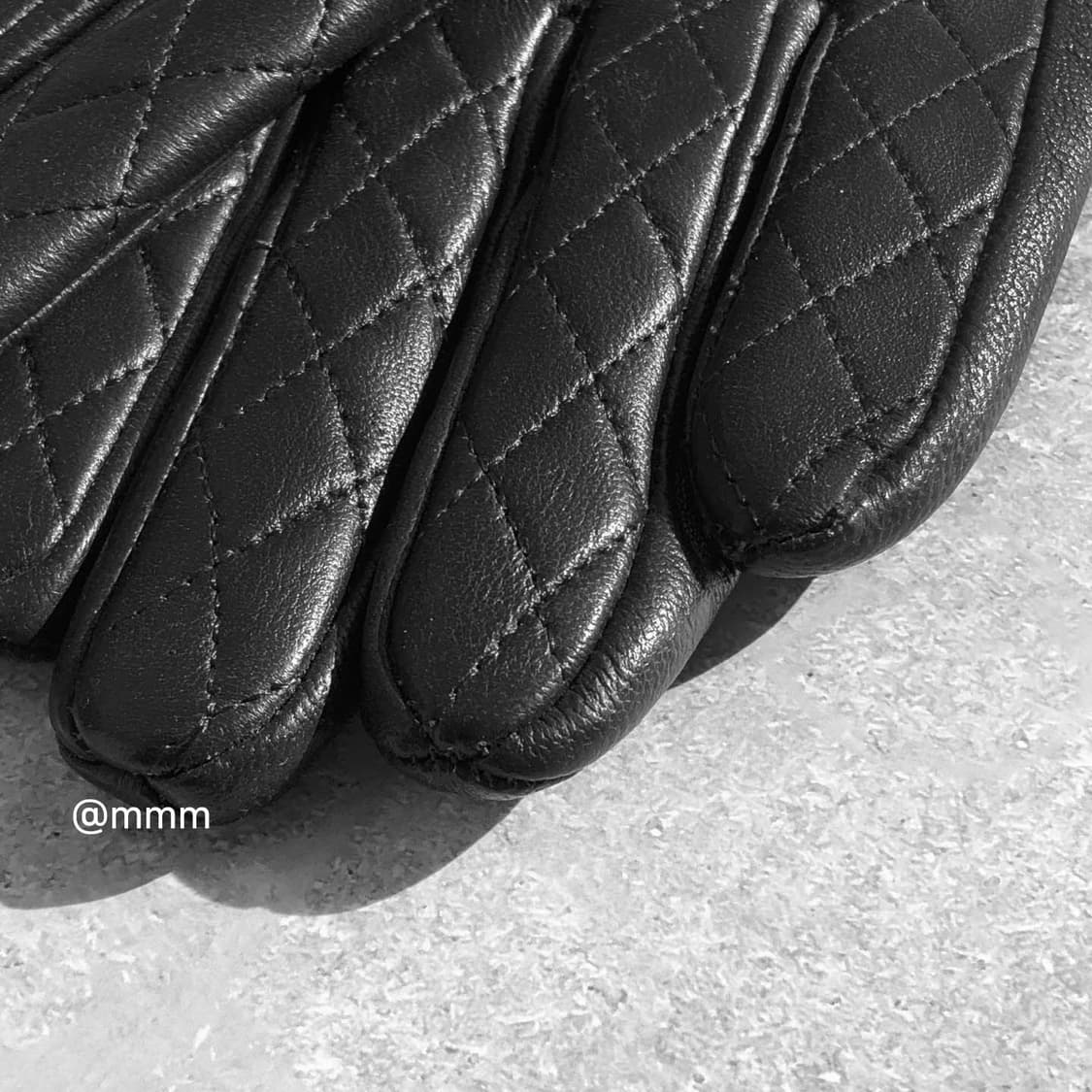 [Unisex] 스마트터치 퀼팅 가죽 장갑 상품이미지6