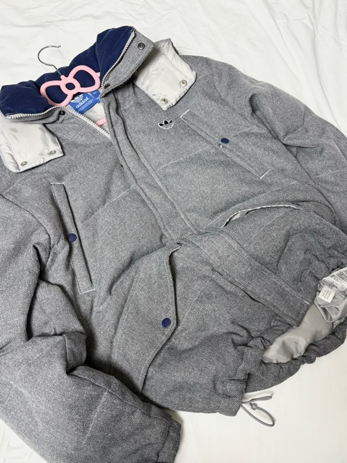 아디다스 그레이 패딩 상품이미지3