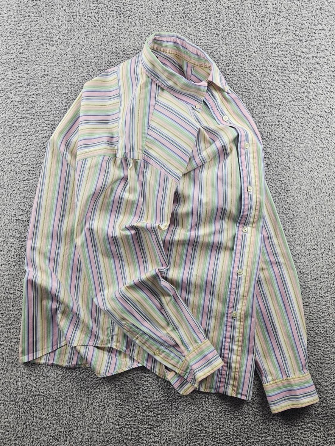 폴로랄프로렌 멀티컬러 스트라이프 커스텀핏 셔츠 ( M추정 )/ 11008 상품이미지4