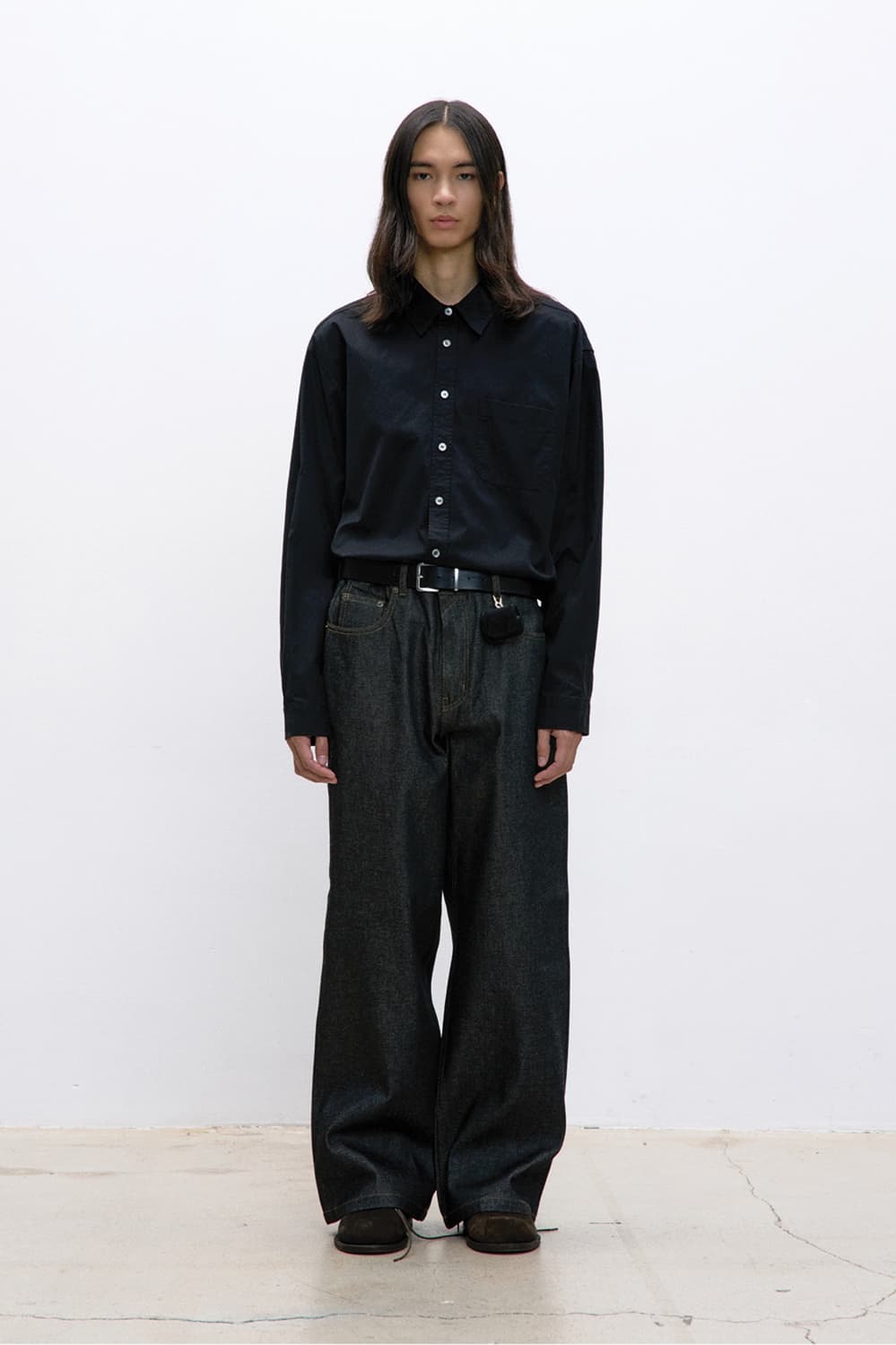 쿠어 가먼트 워시드 코튼 셔츠 Ssize 상품이미지2