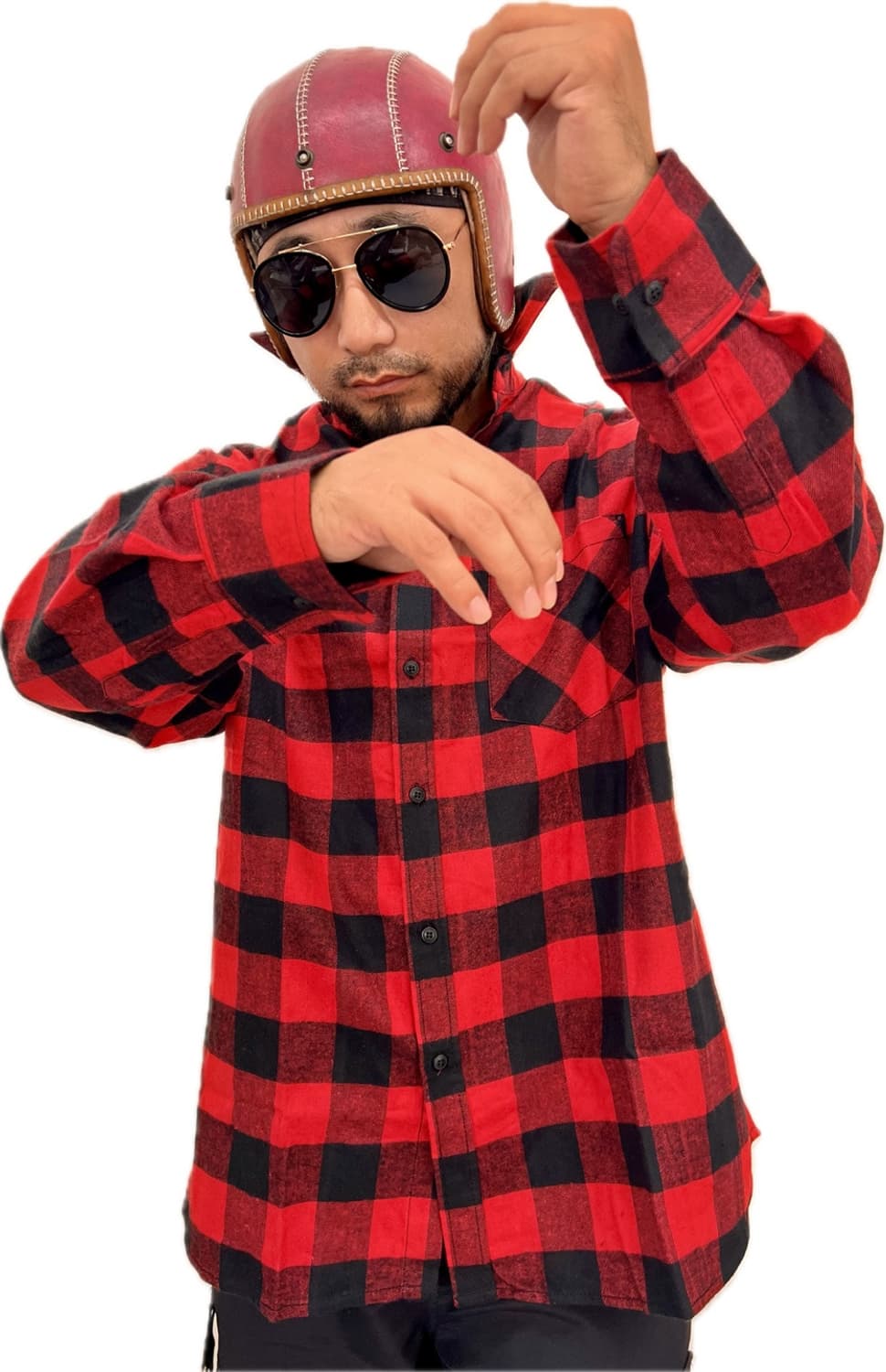 레드체크남방  상품이미지3