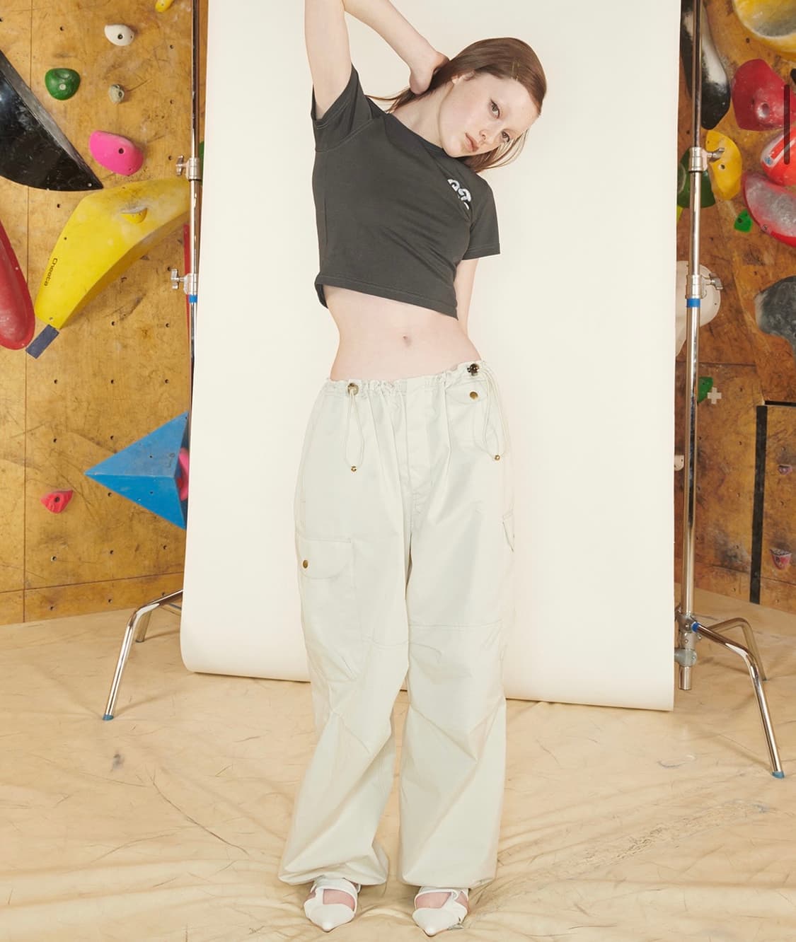 Desert Cargo Pants Cream 상품이미지1