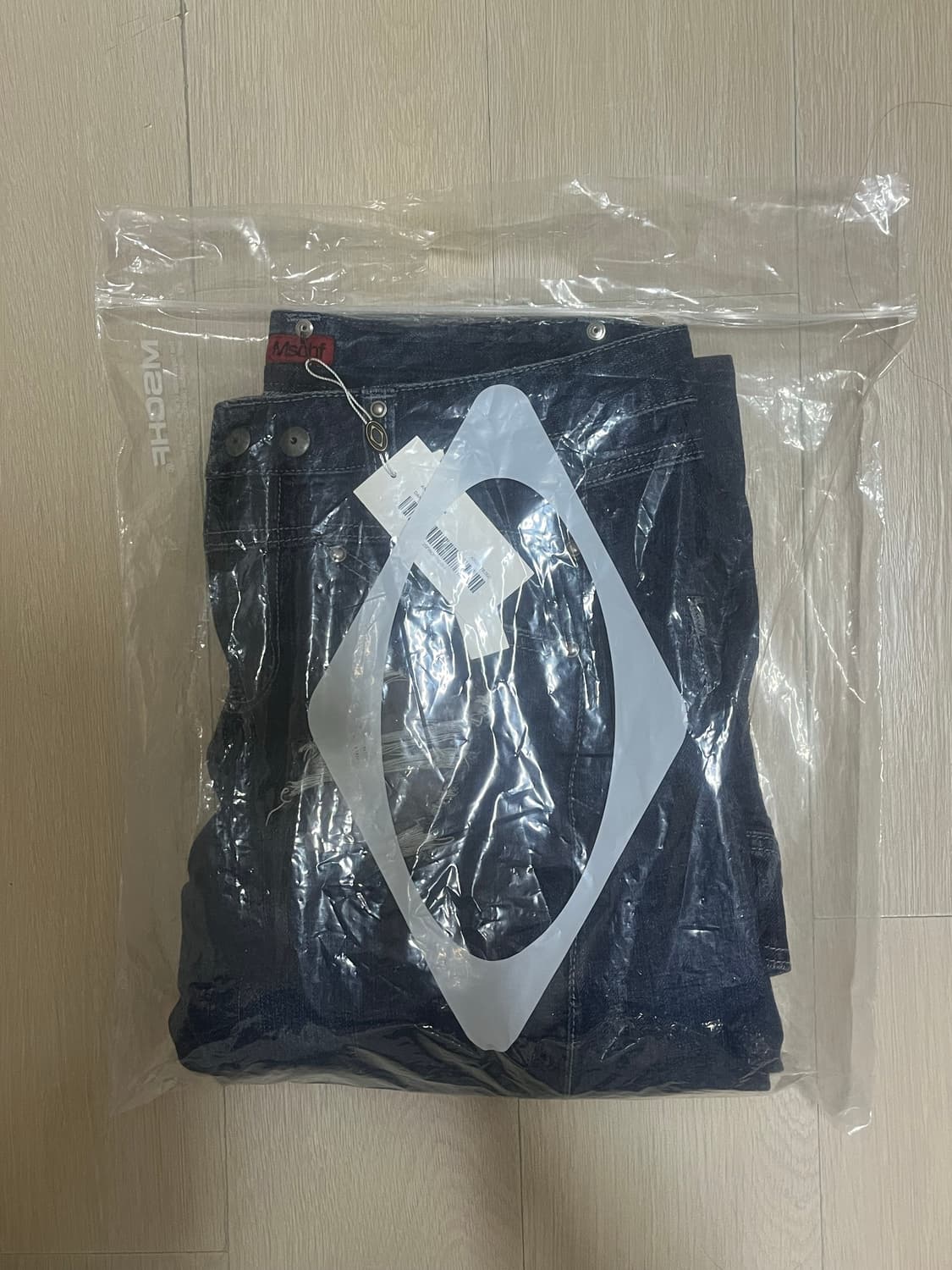 [새상품/당일배송] 미스치프 어나토미 진 다크블루 L, 미스치프 데님팬츠 상품이미지2