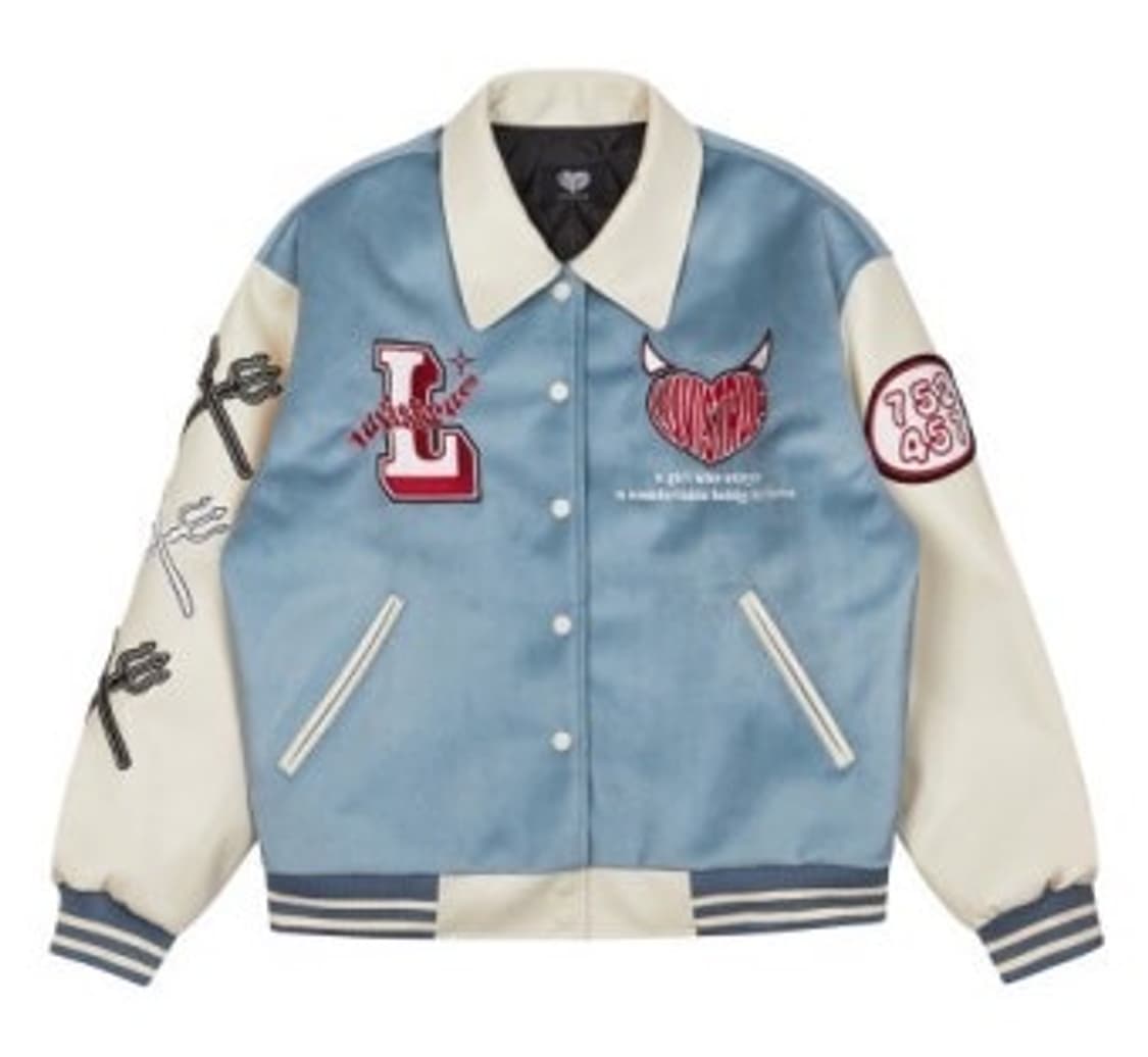 러브이즈 트루 바시티자켓 상품이미지1