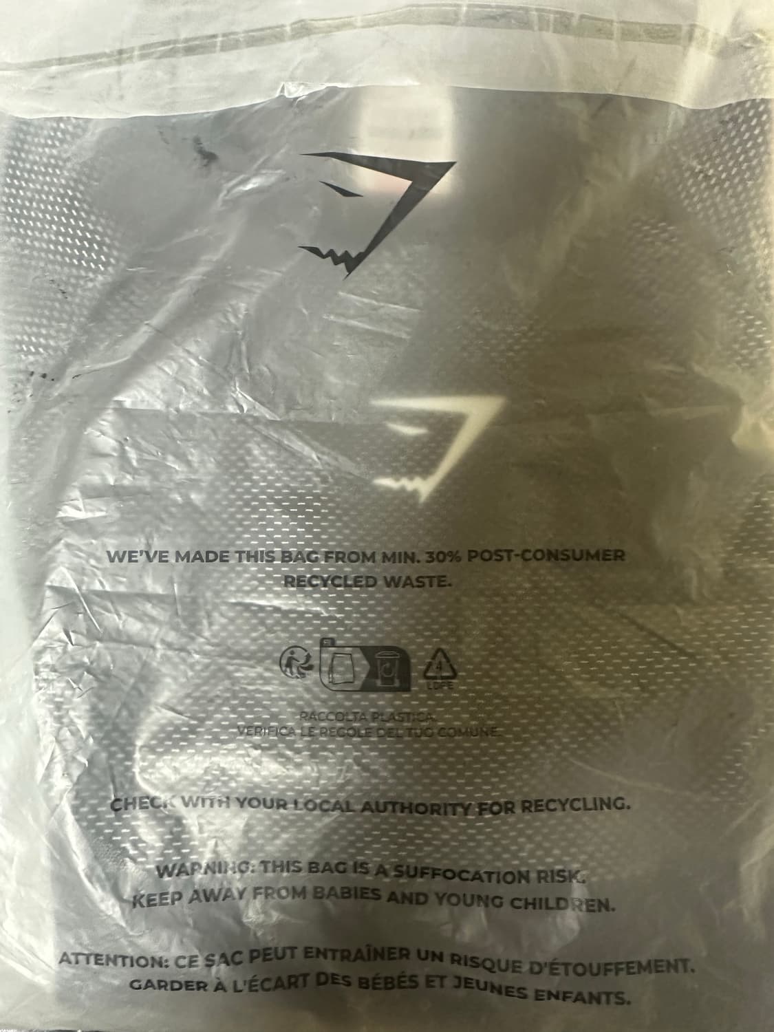 (새제품) 짐샤크 오닉스 5.0 긴팔 그레이 M  상품이미지2