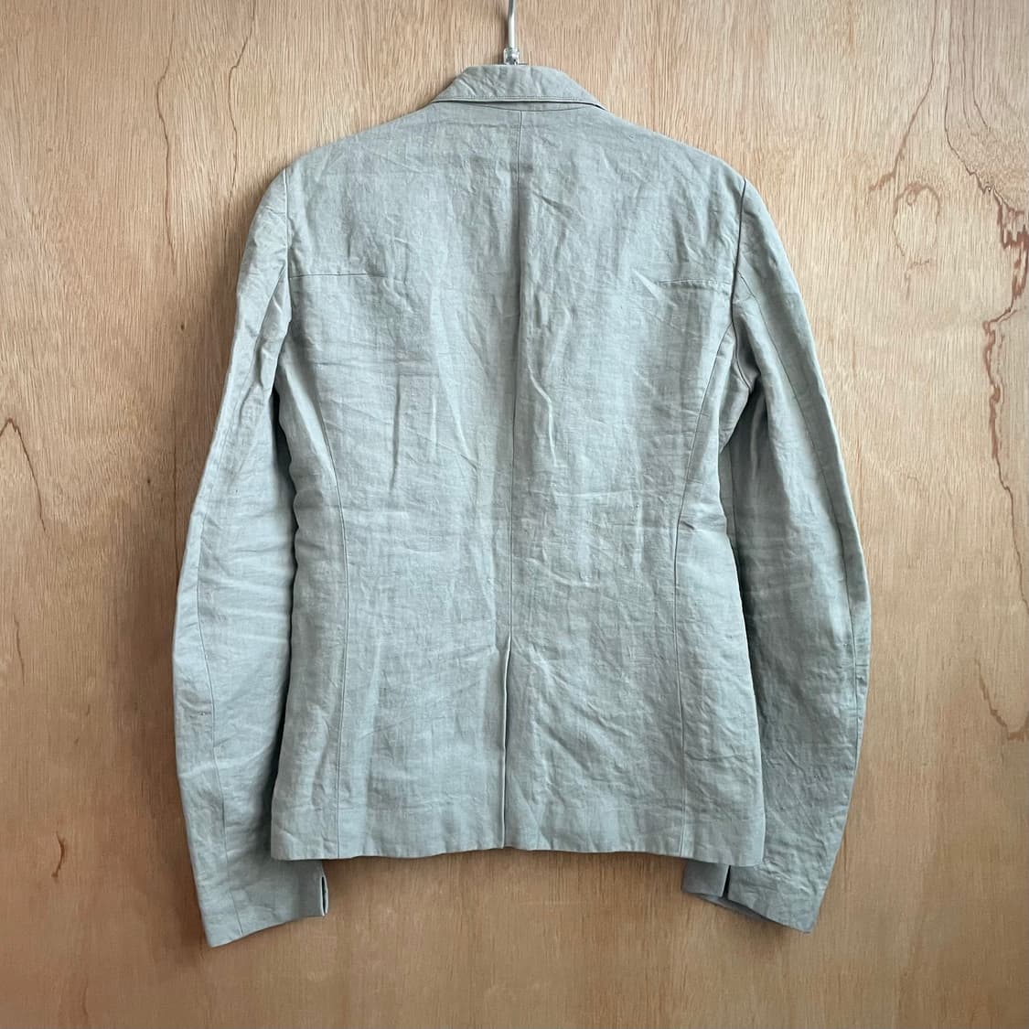 카즈유키쿠마가이 리넨 후크 블레이저 상품이미지6