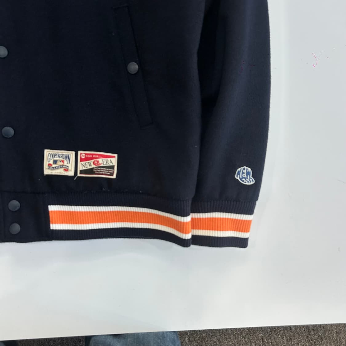 New Era 뉴에라 디트로이트 네이비 바시티 자켓  상품이미지6