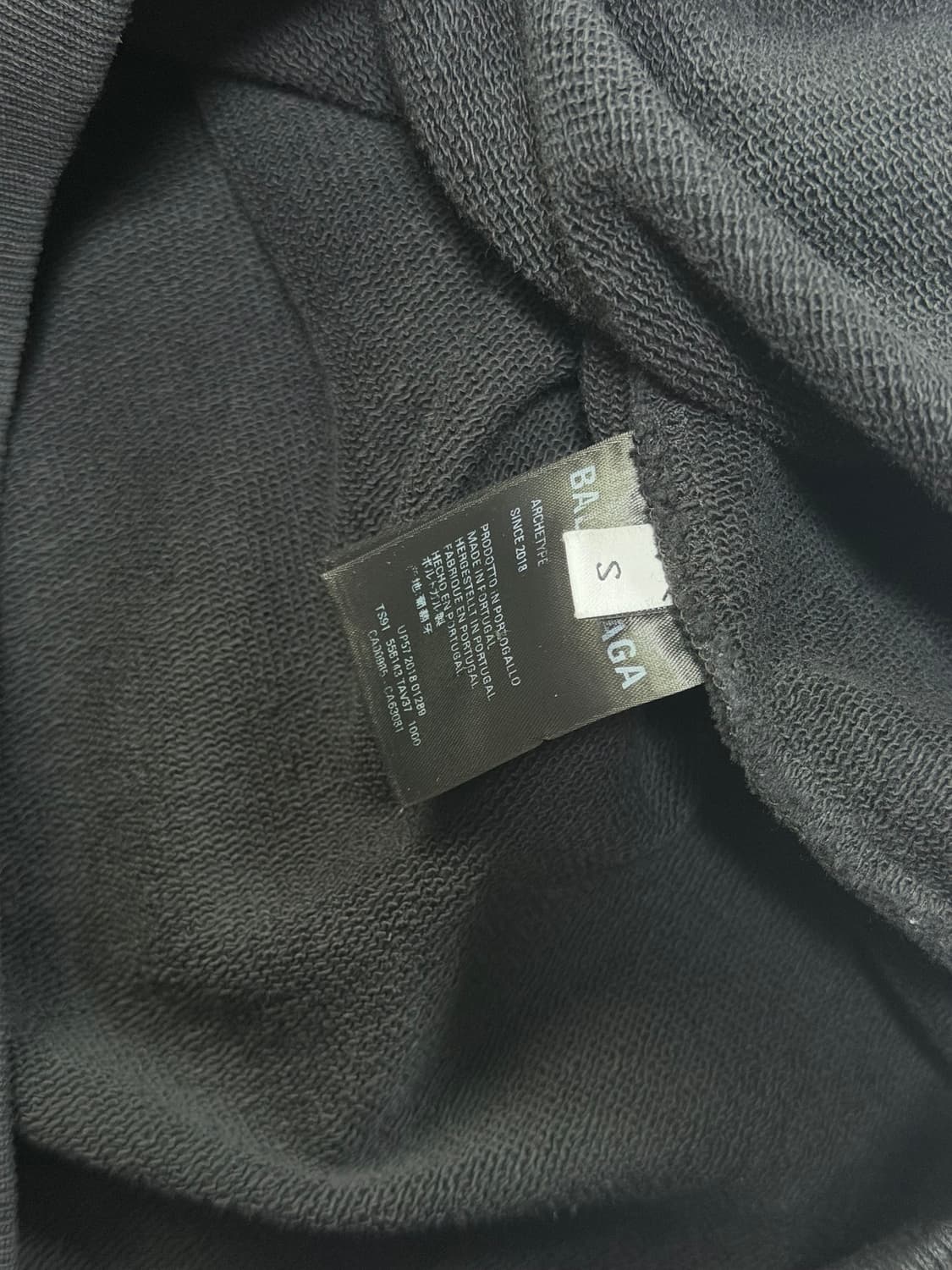 발렌시아가 백로고 후드s 상품이미지3