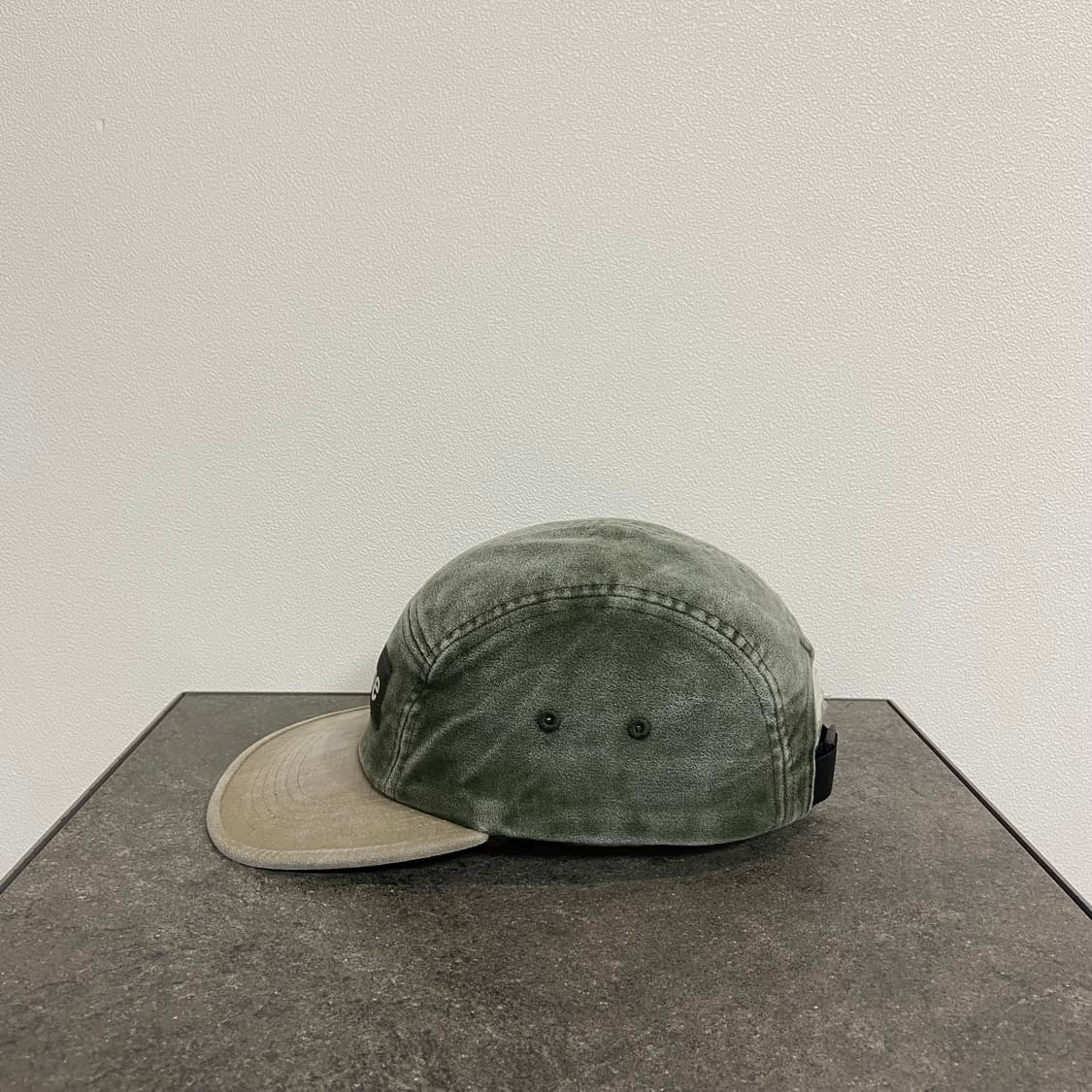 (OS) 슈프림 박스로고 캠프캡 모자 워시드 올리브 카키 상품이미지2