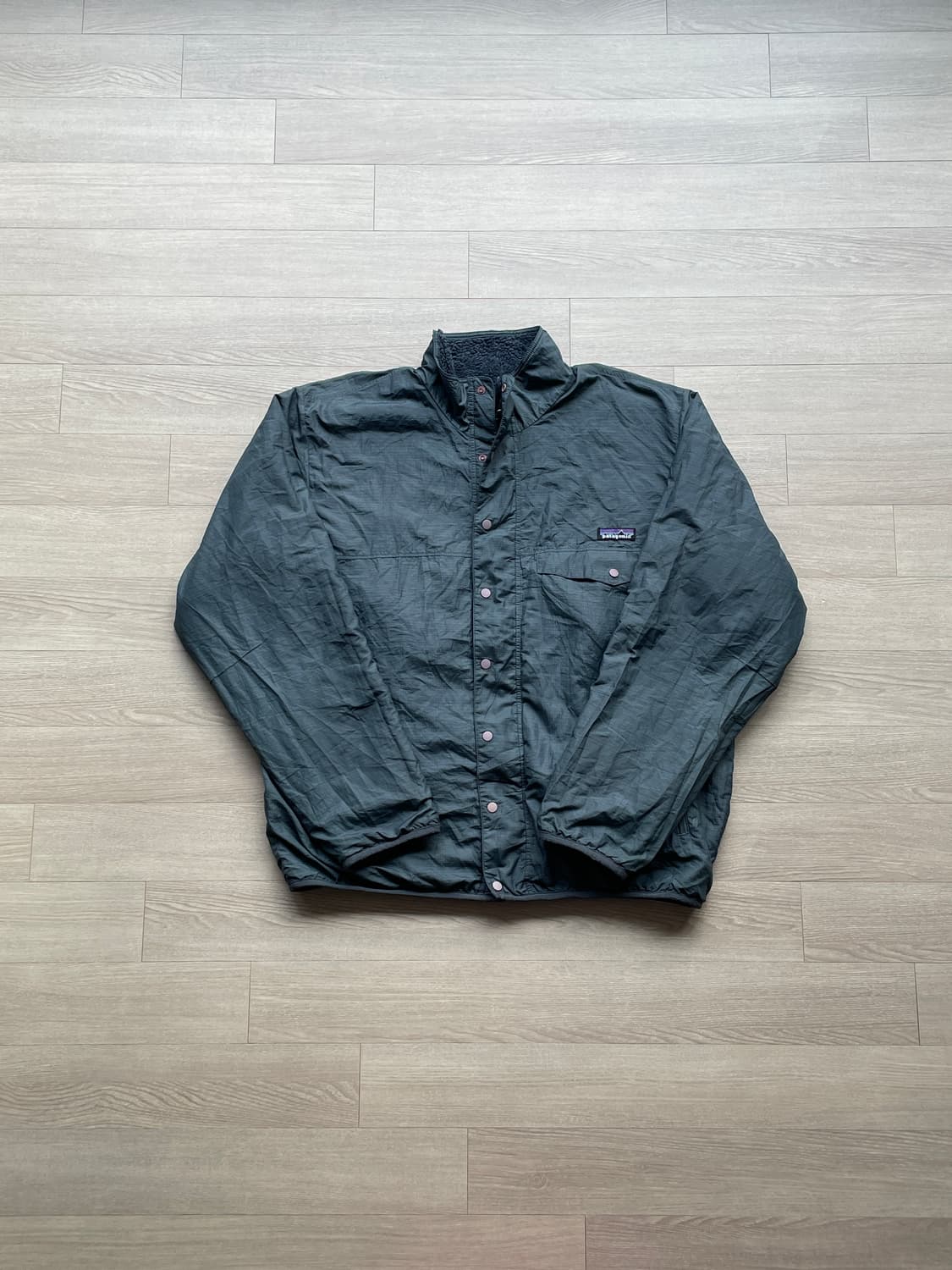 파타고니아 글리세이드 블랙 자켓 딥파일 상품이미지2