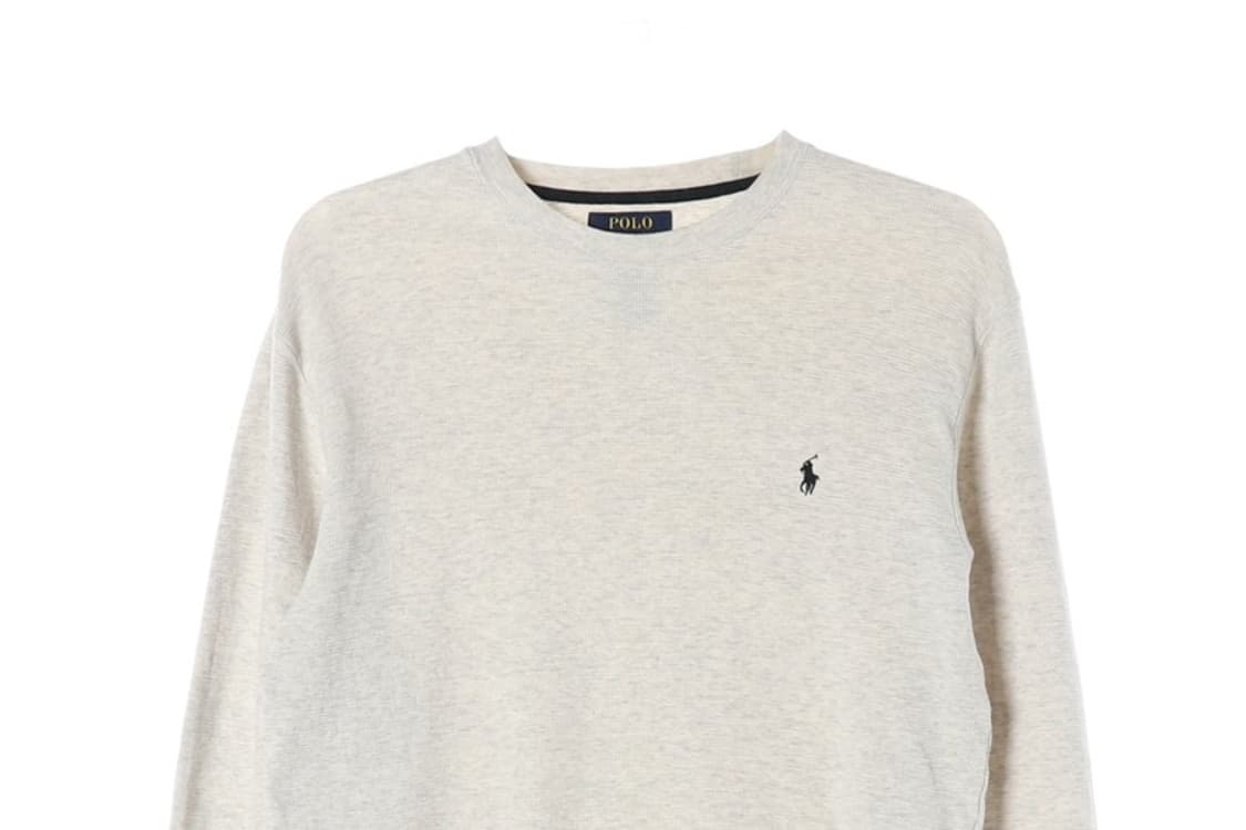 폴로 랄프 로렌 와플 롱슬리브 M 상품이미지3