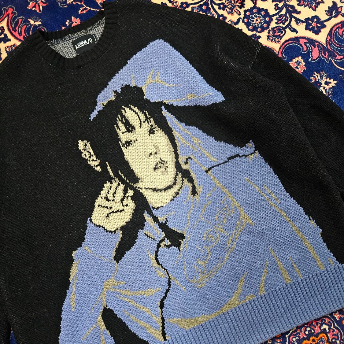 아조바이아조 오버사이즈 울 니트 50 size 상품이미지3