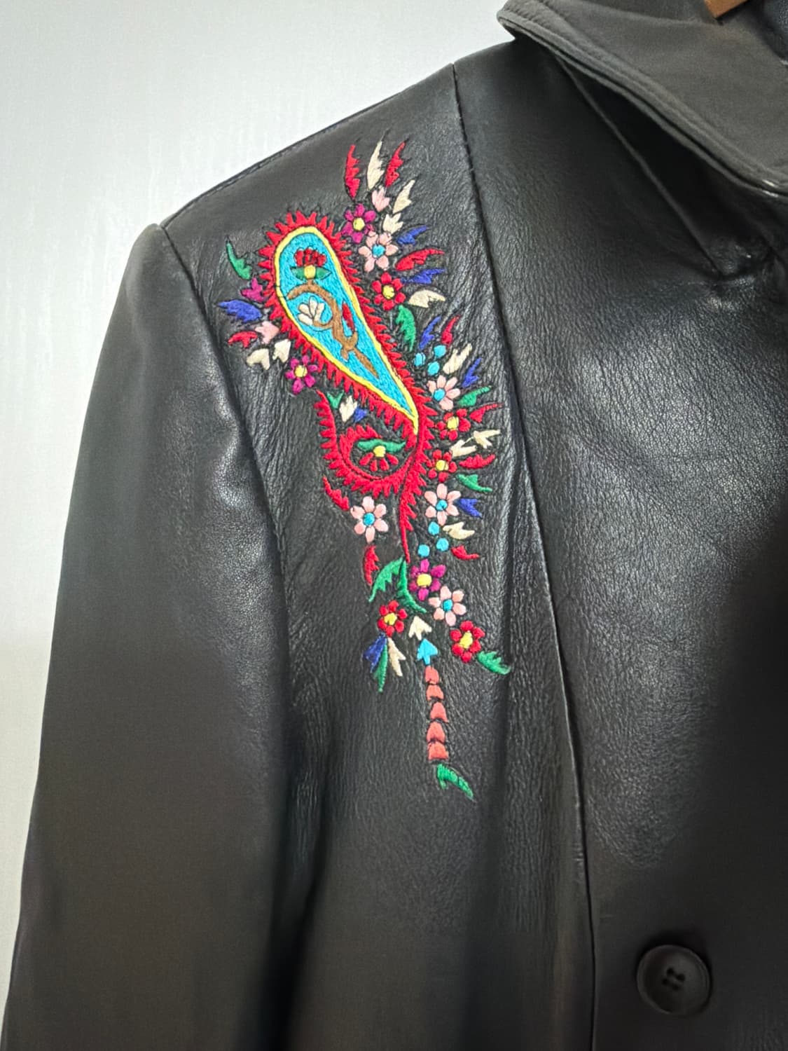 겐조 레더 코트 상품이미지5